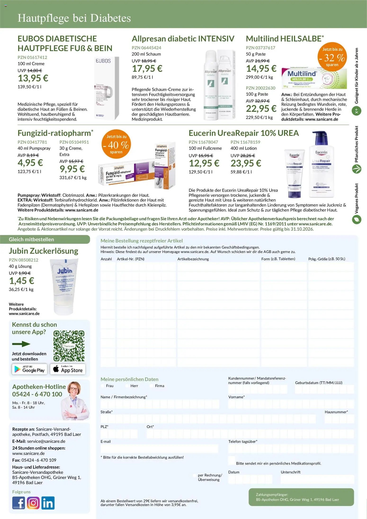 Diabetes Flyer Herbst 2026