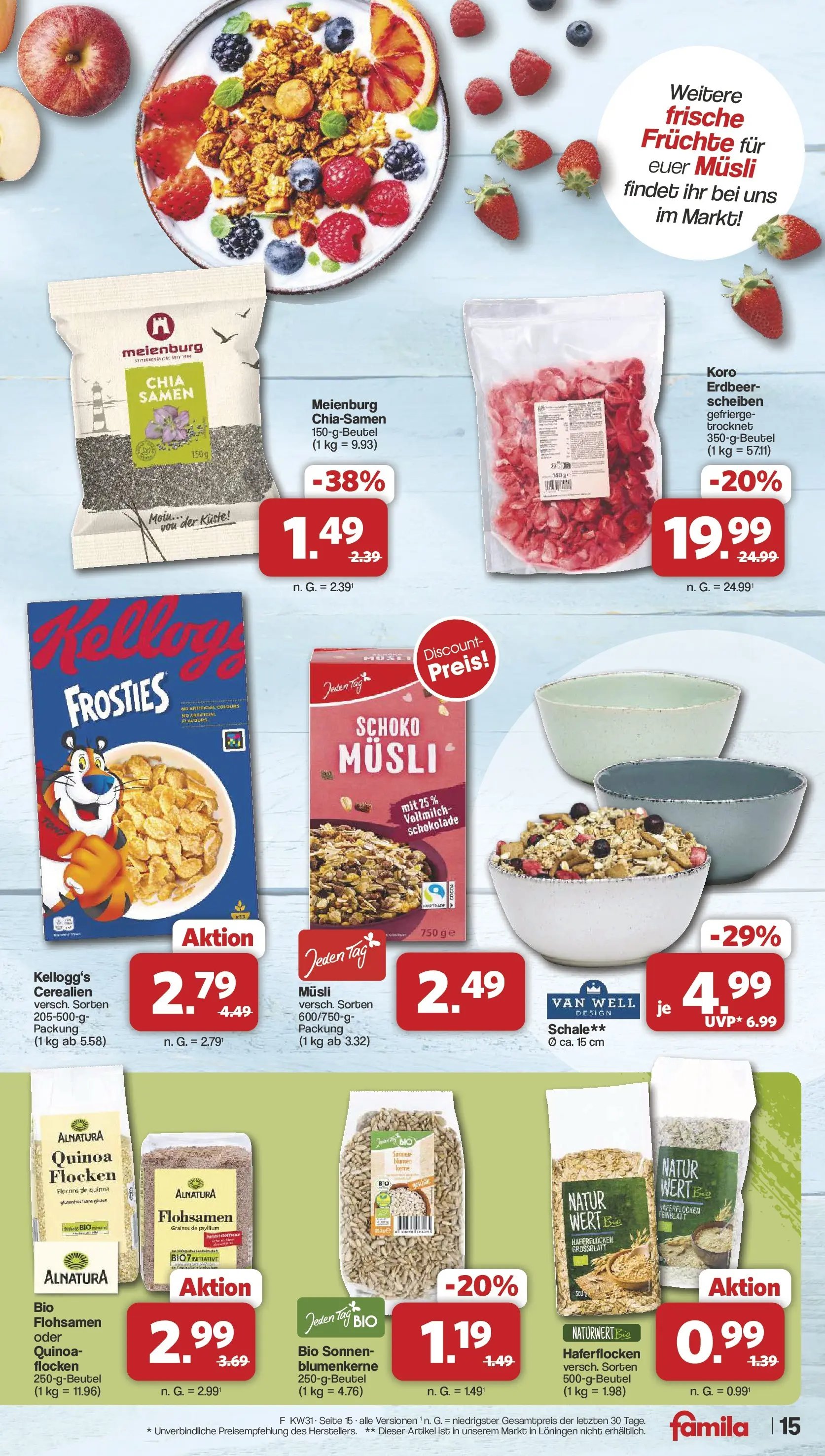 Famila Nordwest - Famila: Wochenangebote