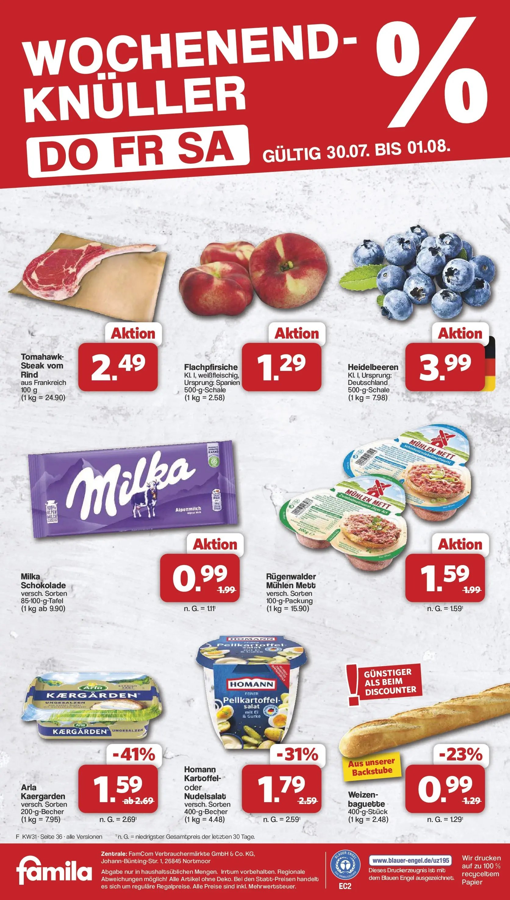 Famila Nordwest - Famila: Wochenangebote