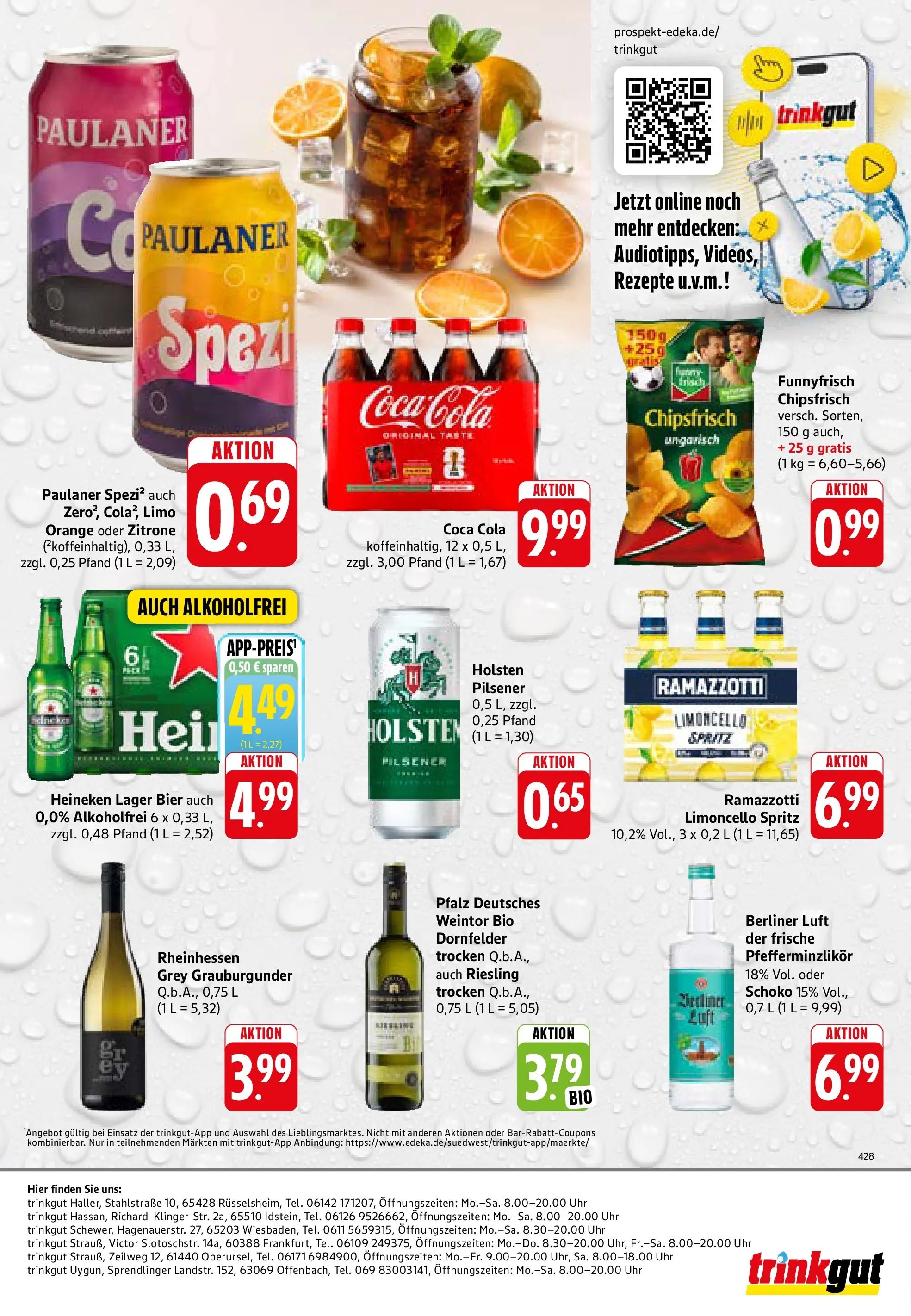 Trinkgut Prospekt Rüsselsheim
