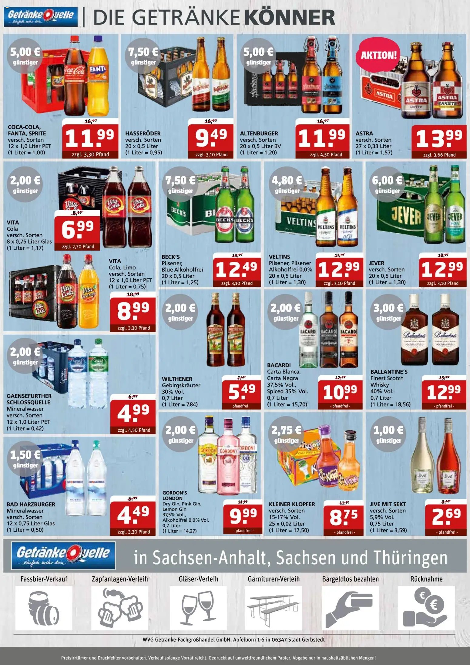 Getränke Quelle Prospekt