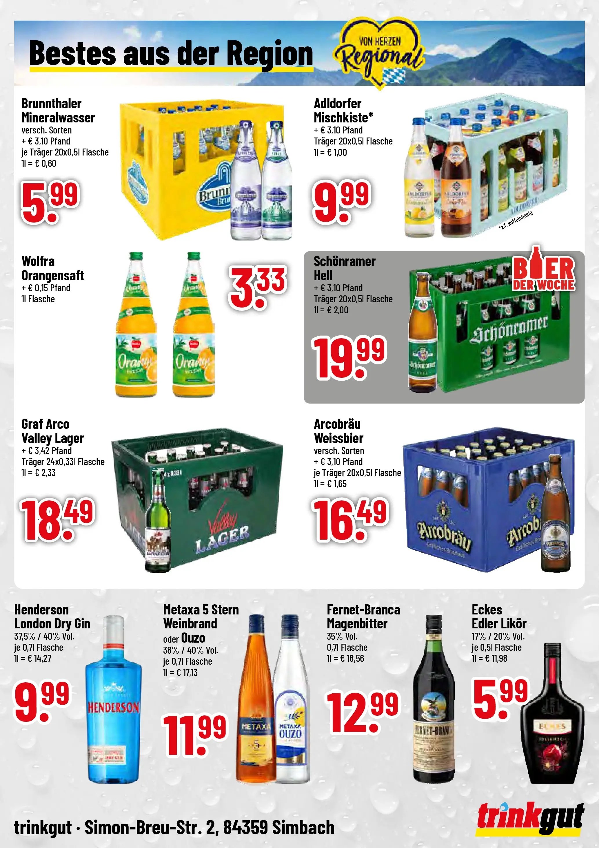 Trinkgut - trinkgut: Wochenangebote