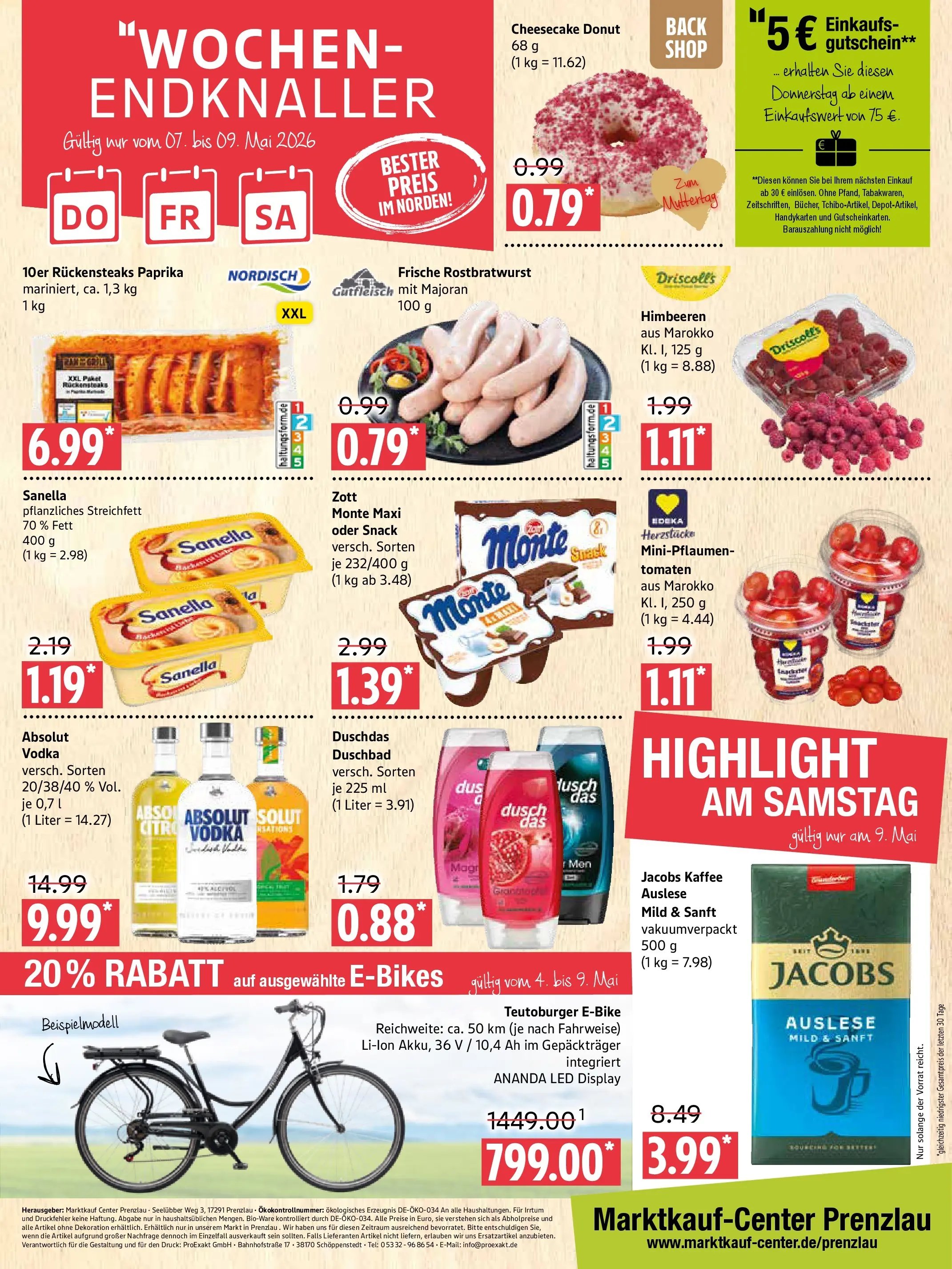 Marktkauf Prospekt Prenzlau 