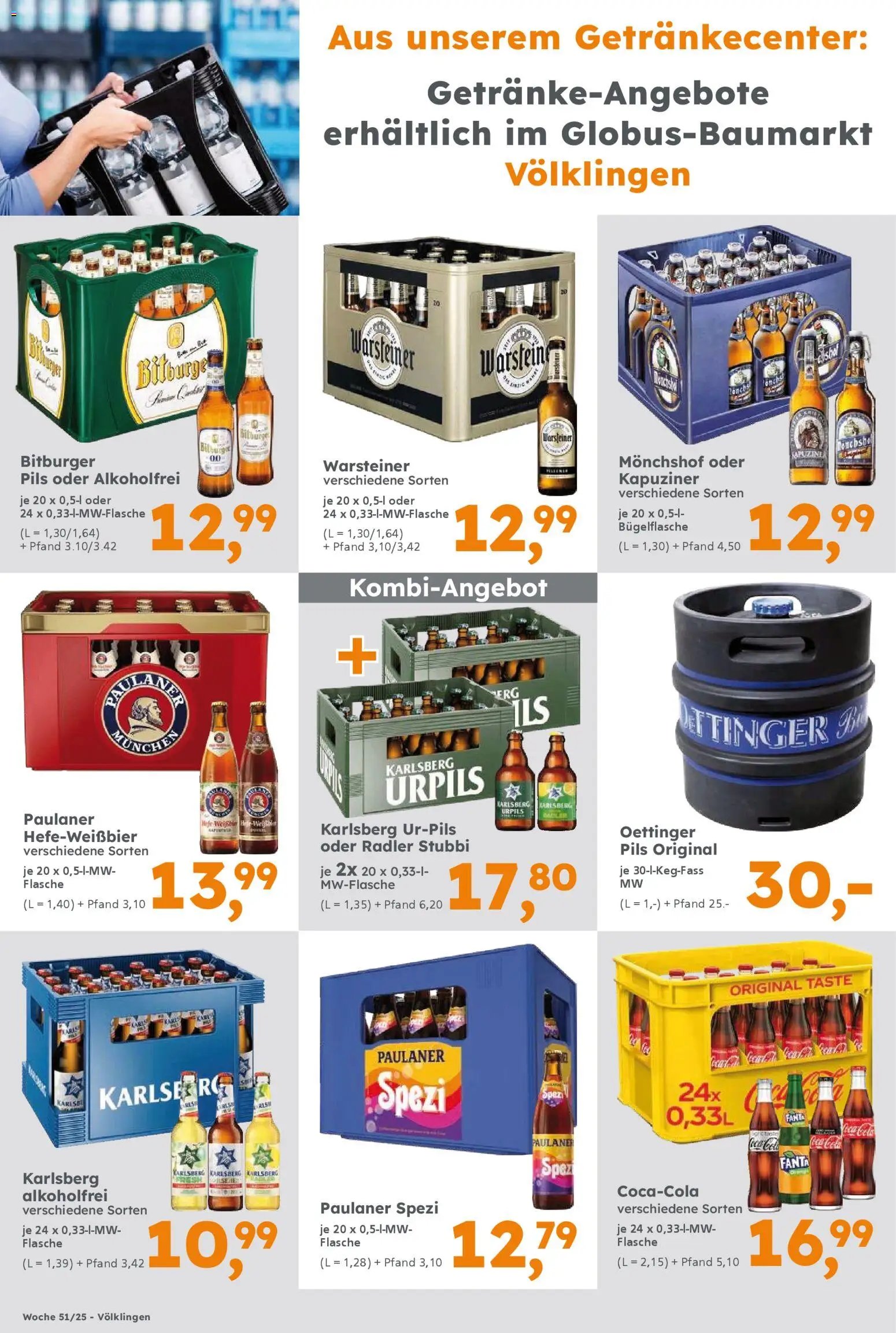 Globus Baumarkt prospekt Saarbrücken	