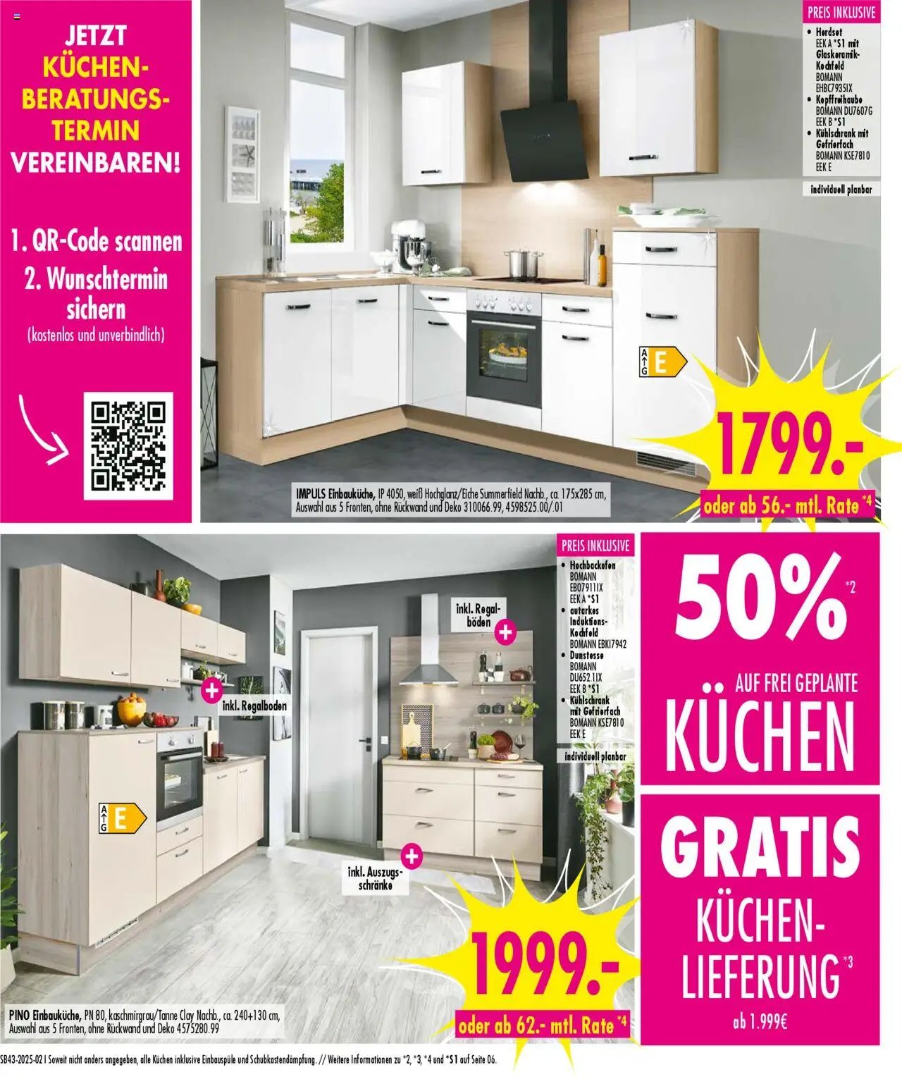 SB Möbel Boss Prospekt 	 (2025-10-18 - 2025-10-24) | 2