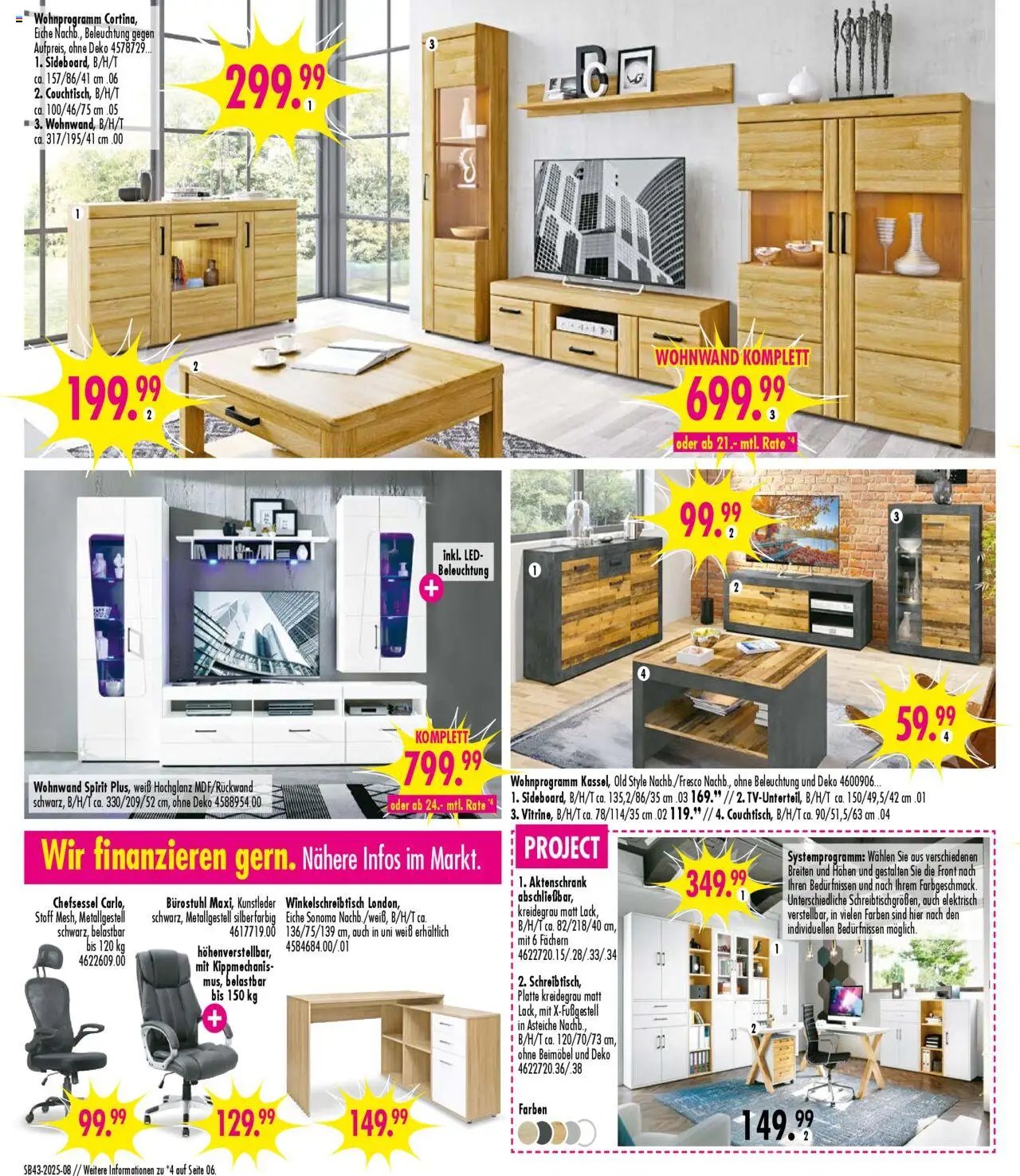 SB Möbel Boss Prospekt 	 (2025-10-18 - 2025-10-24) | 8
