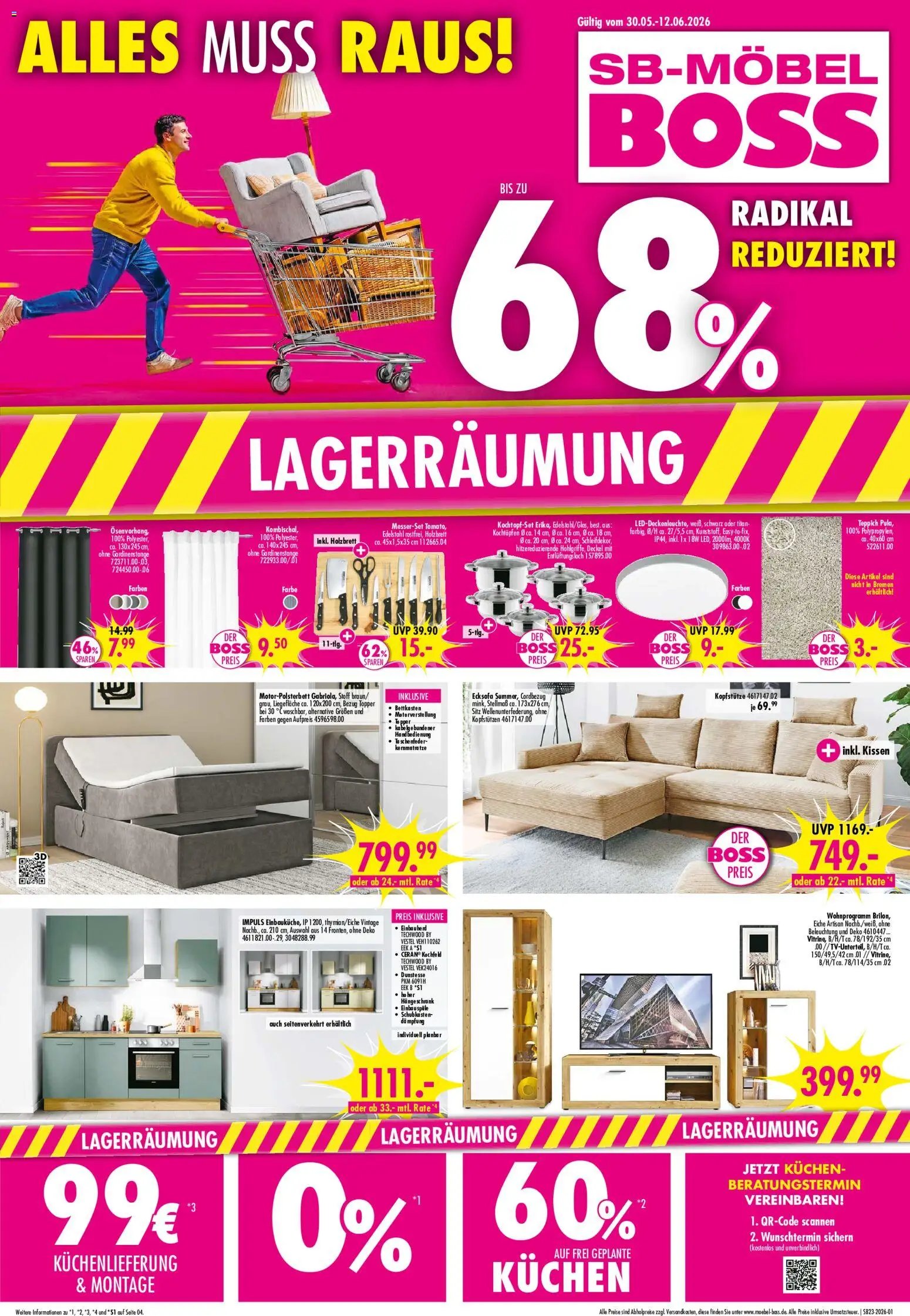 SB Möbel Boss Prospekt