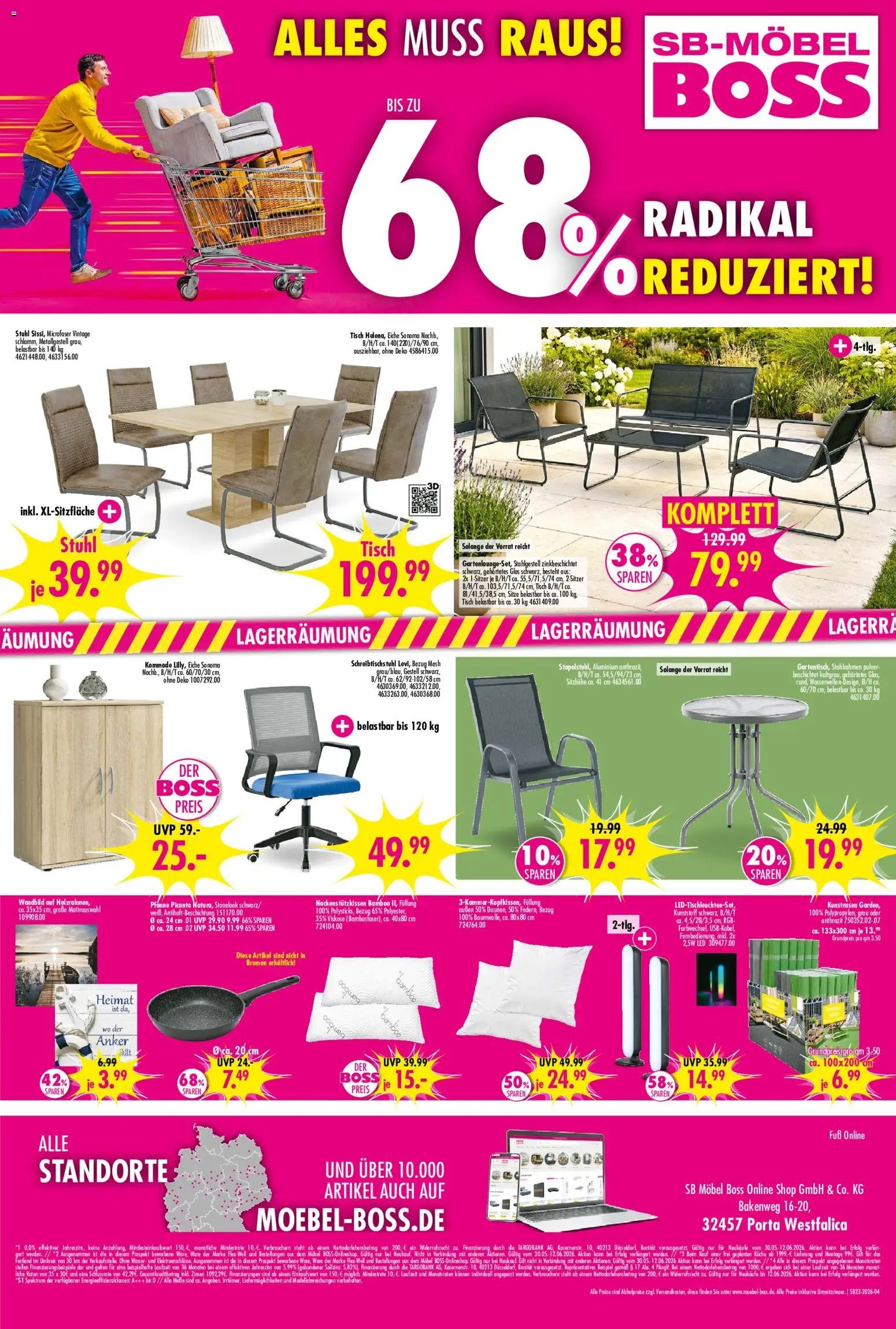 SB Möbel Boss Prospekt