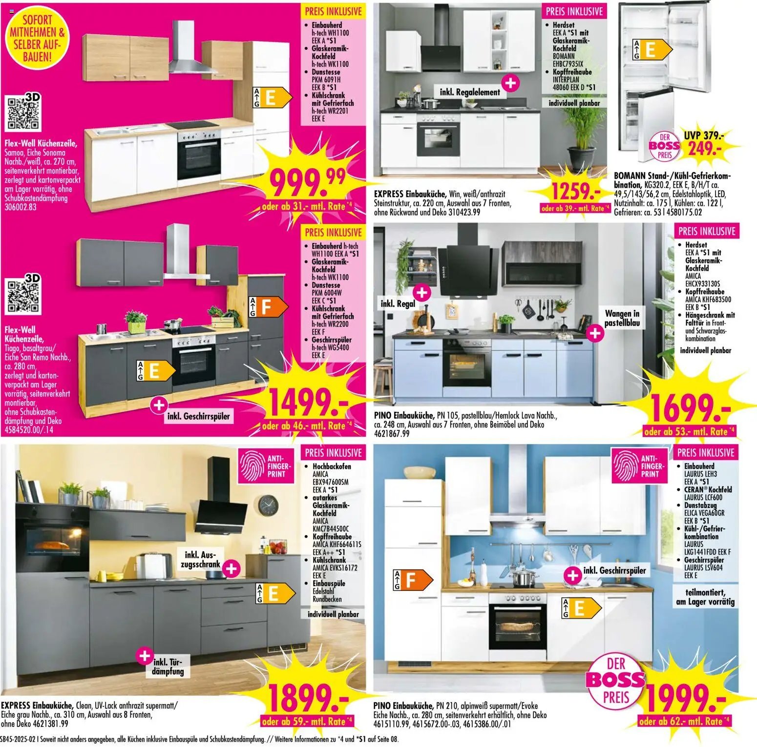 SB Möbel Boss Prospekt 	 (2025-11-01 - 2025-11-07)