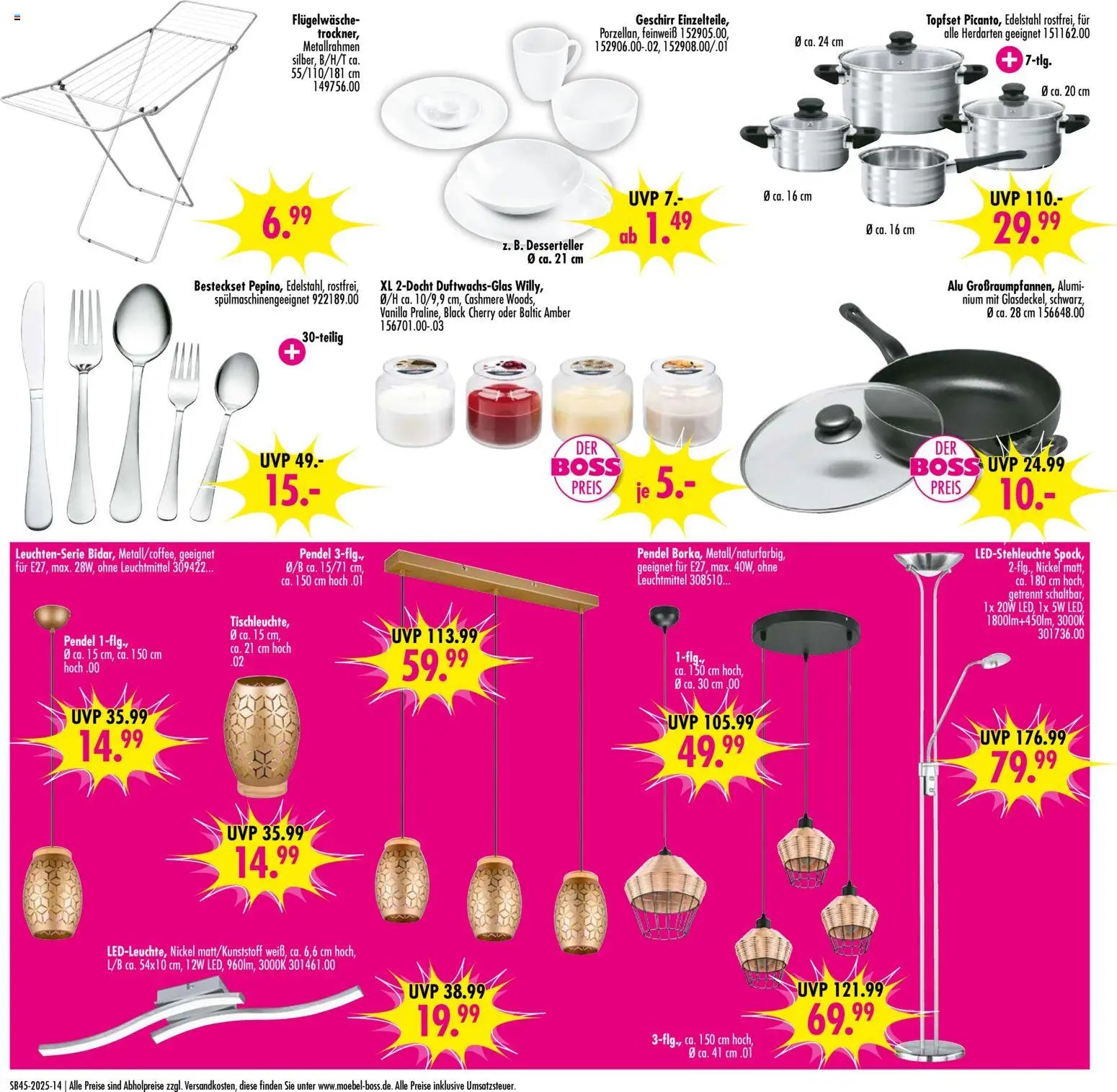 SB Möbel Boss Prospekt 	 (2025-11-01 - 2025-11-07)