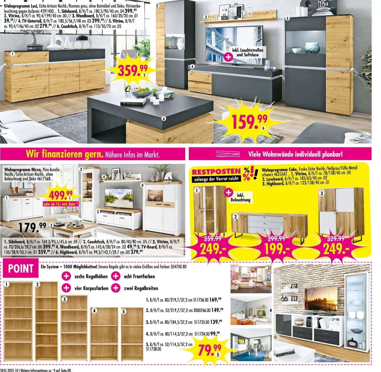 SB Möbel Boss Prospekt 	 (2025-11-01 - 2025-11-07)