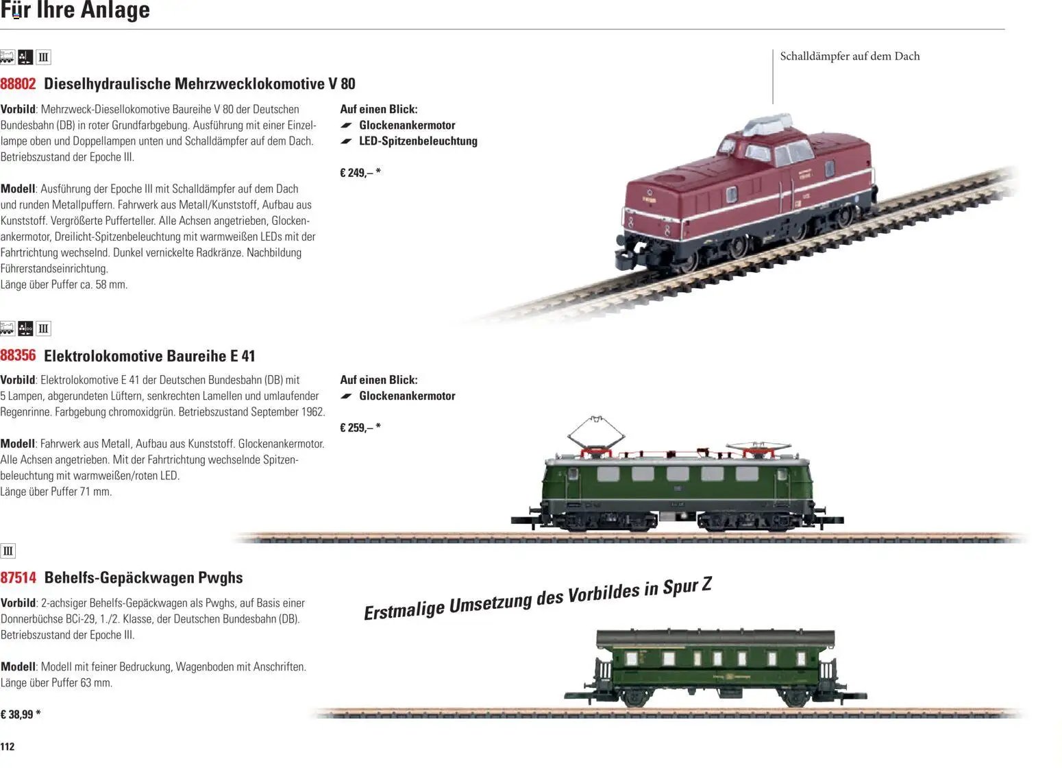 Conrad Märklin Katalog