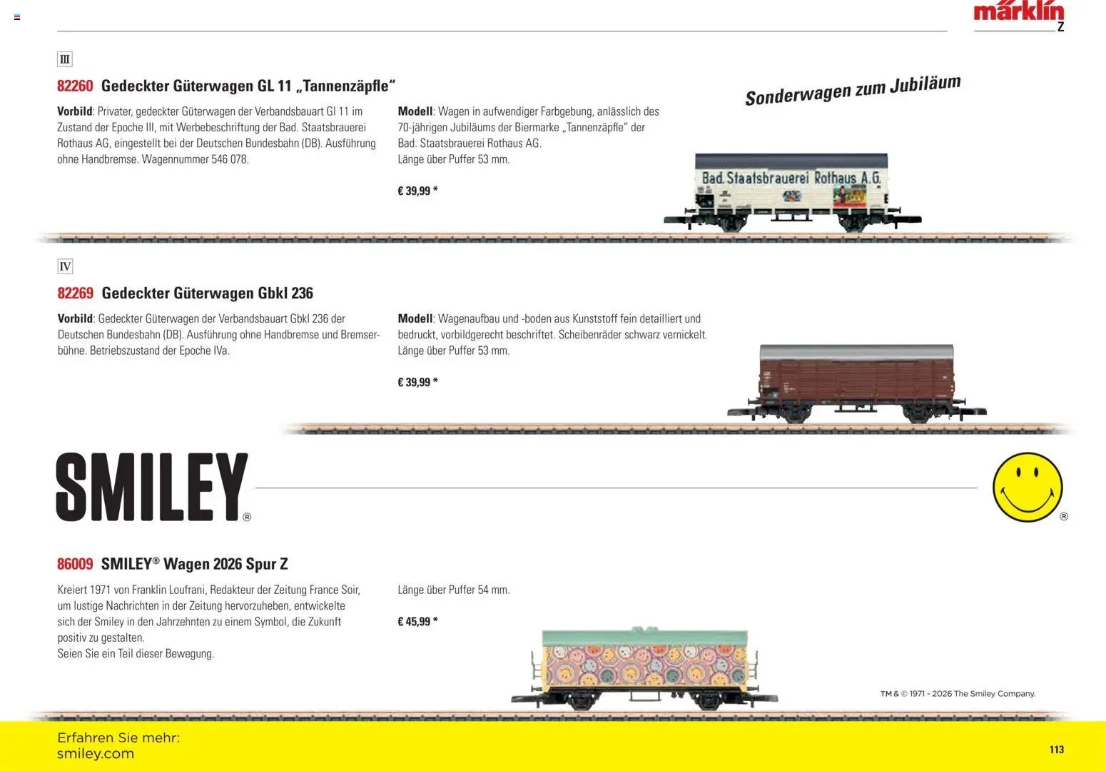 Conrad Märklin Katalog