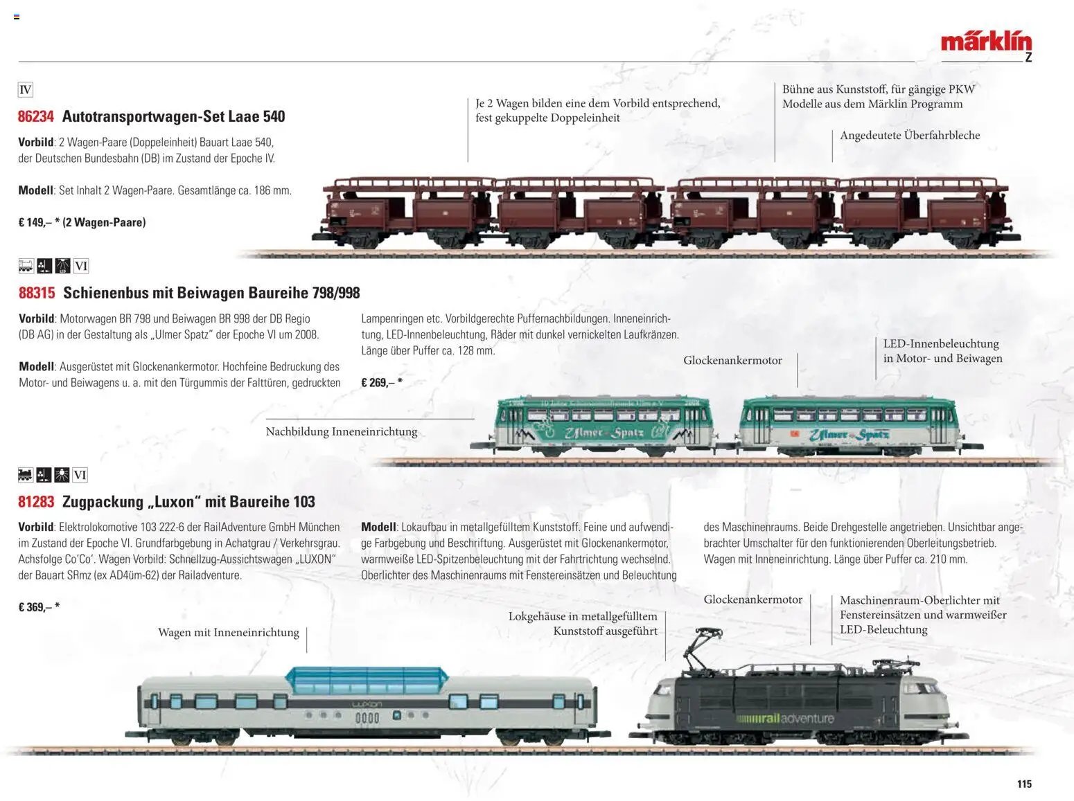 Conrad Märklin Katalog