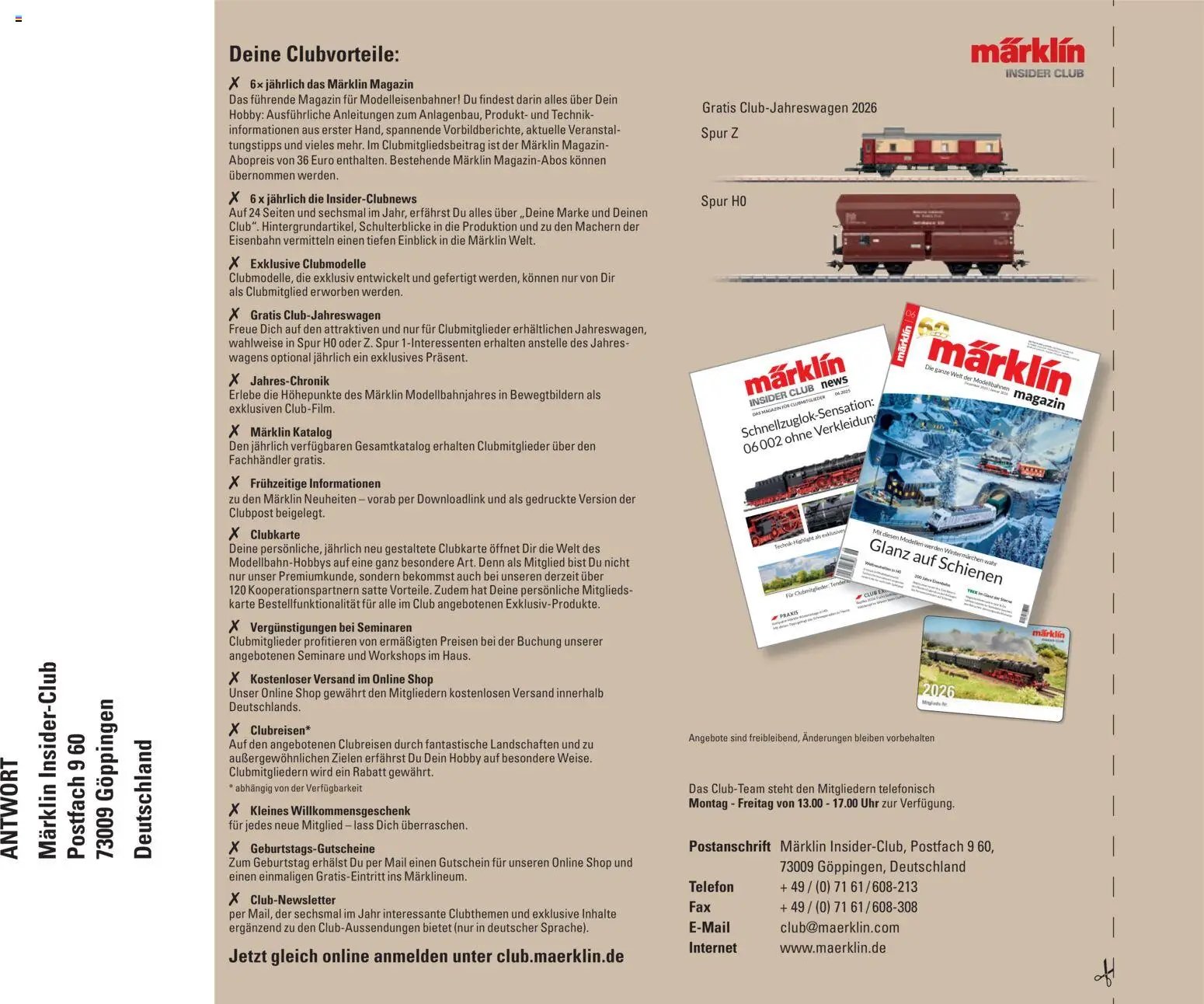Conrad Märklin Katalog