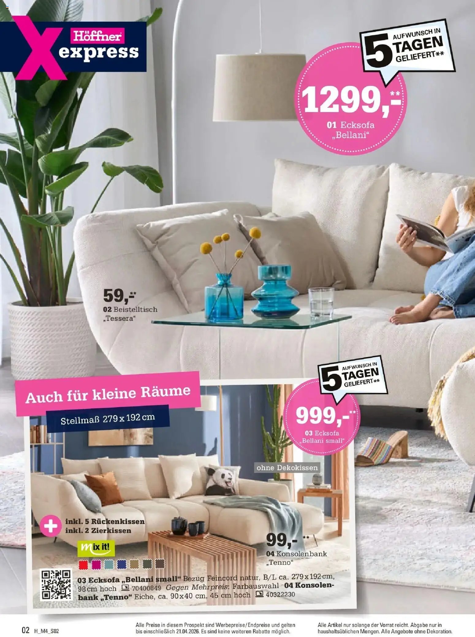 Höffner Prospekt Erfurt-Waltersleben	