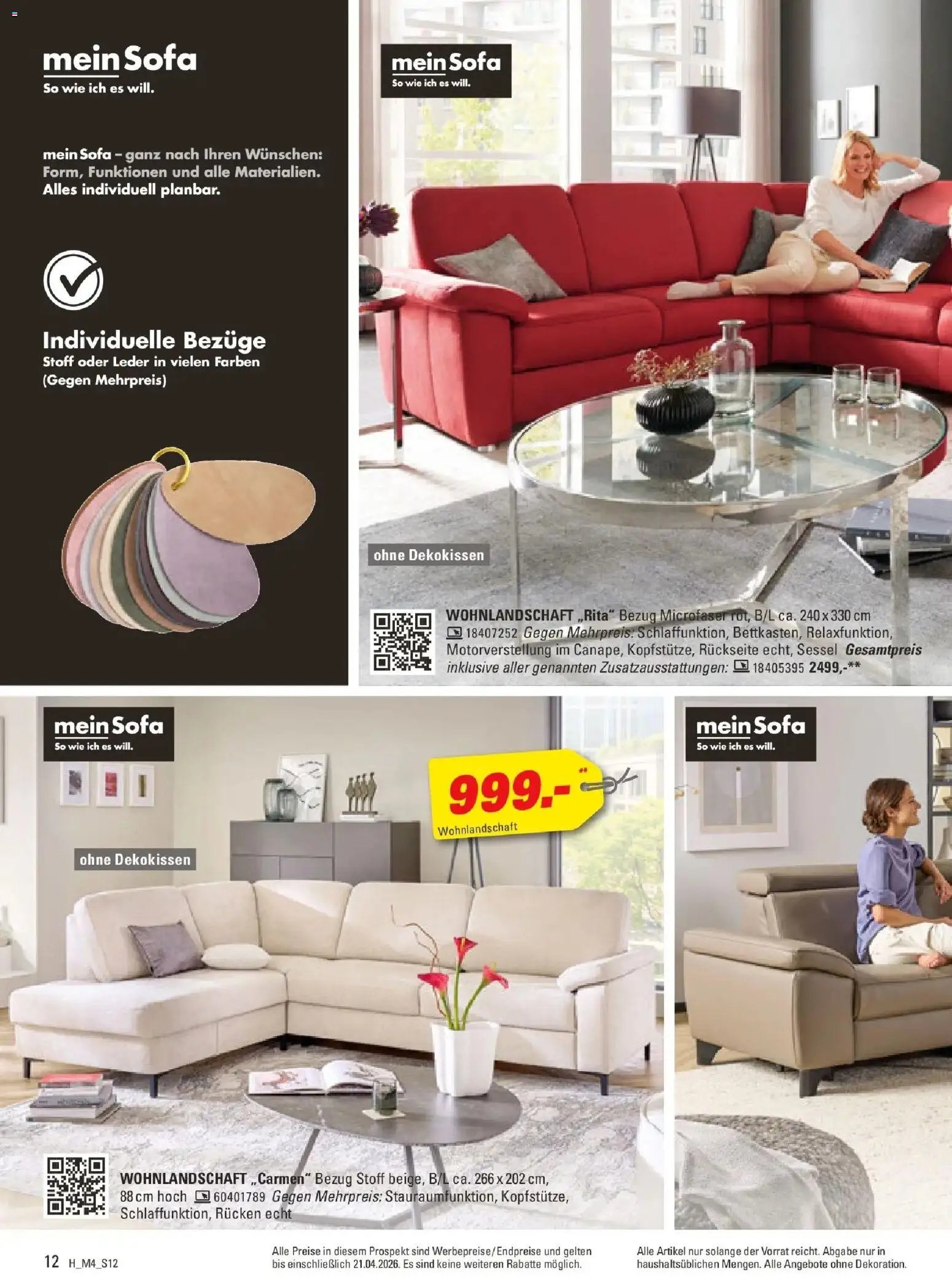 Höffner Prospekt Erfurt-Waltersleben	