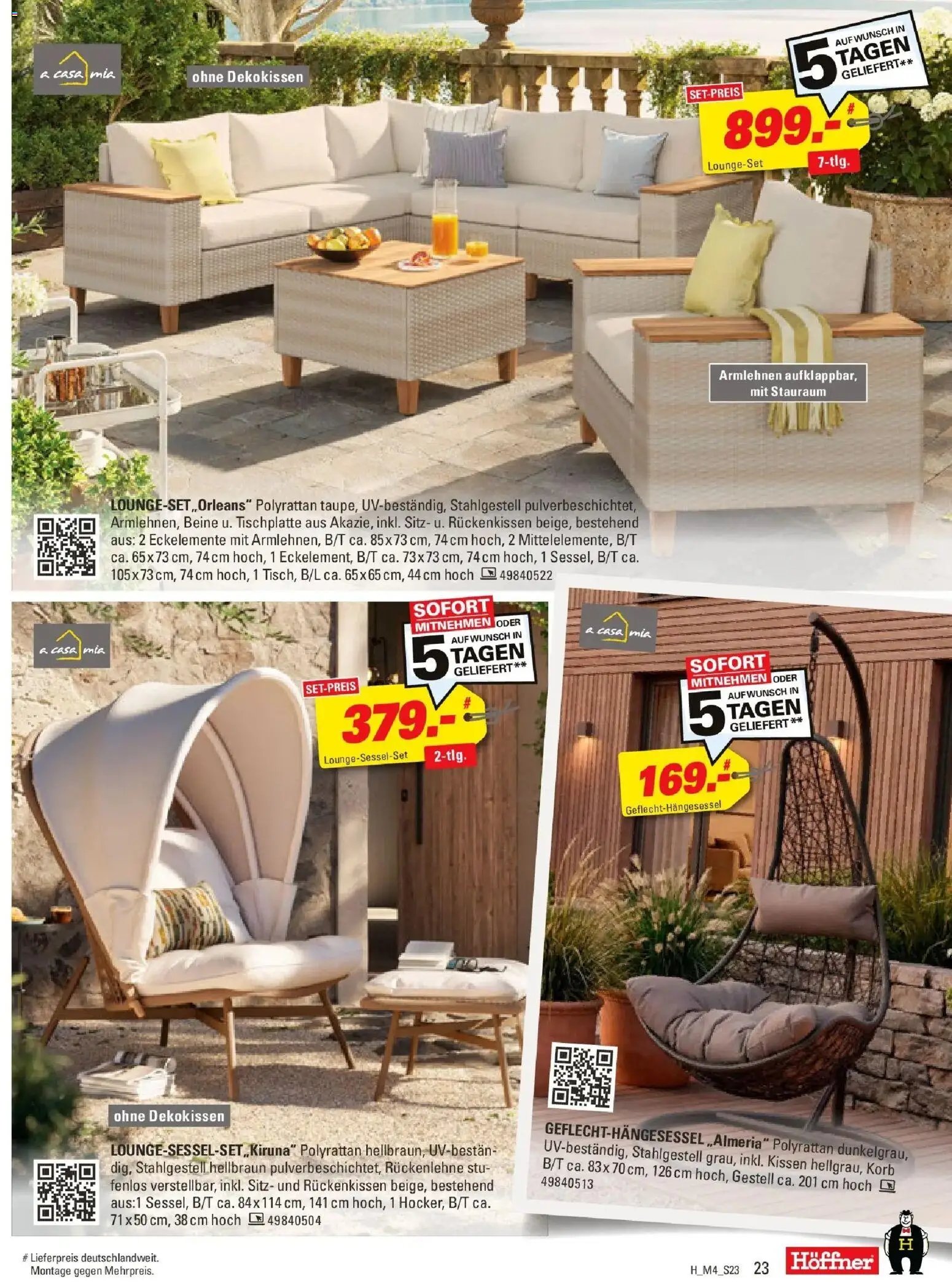 Höffner Prospekt Erfurt-Waltersleben	