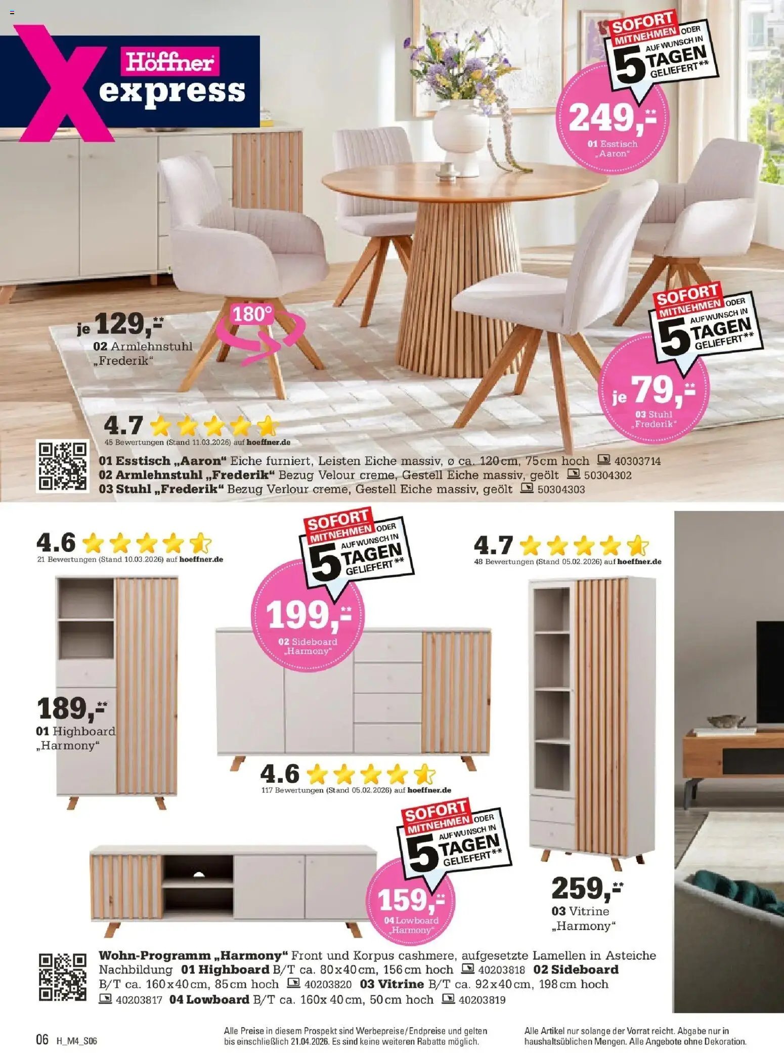 Höffner Prospekt Erfurt-Waltersleben	