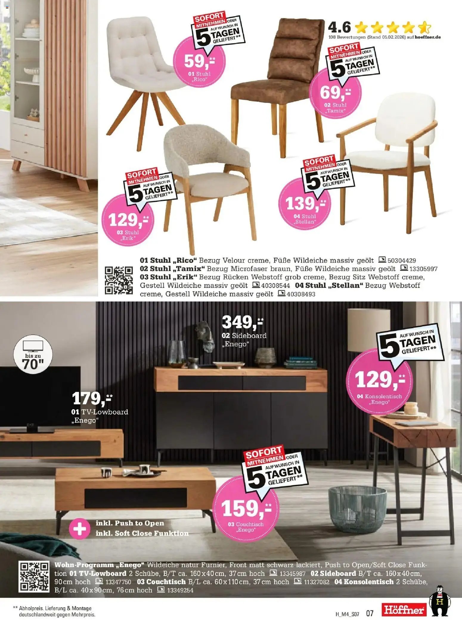 Höffner Prospekt Erfurt-Waltersleben	