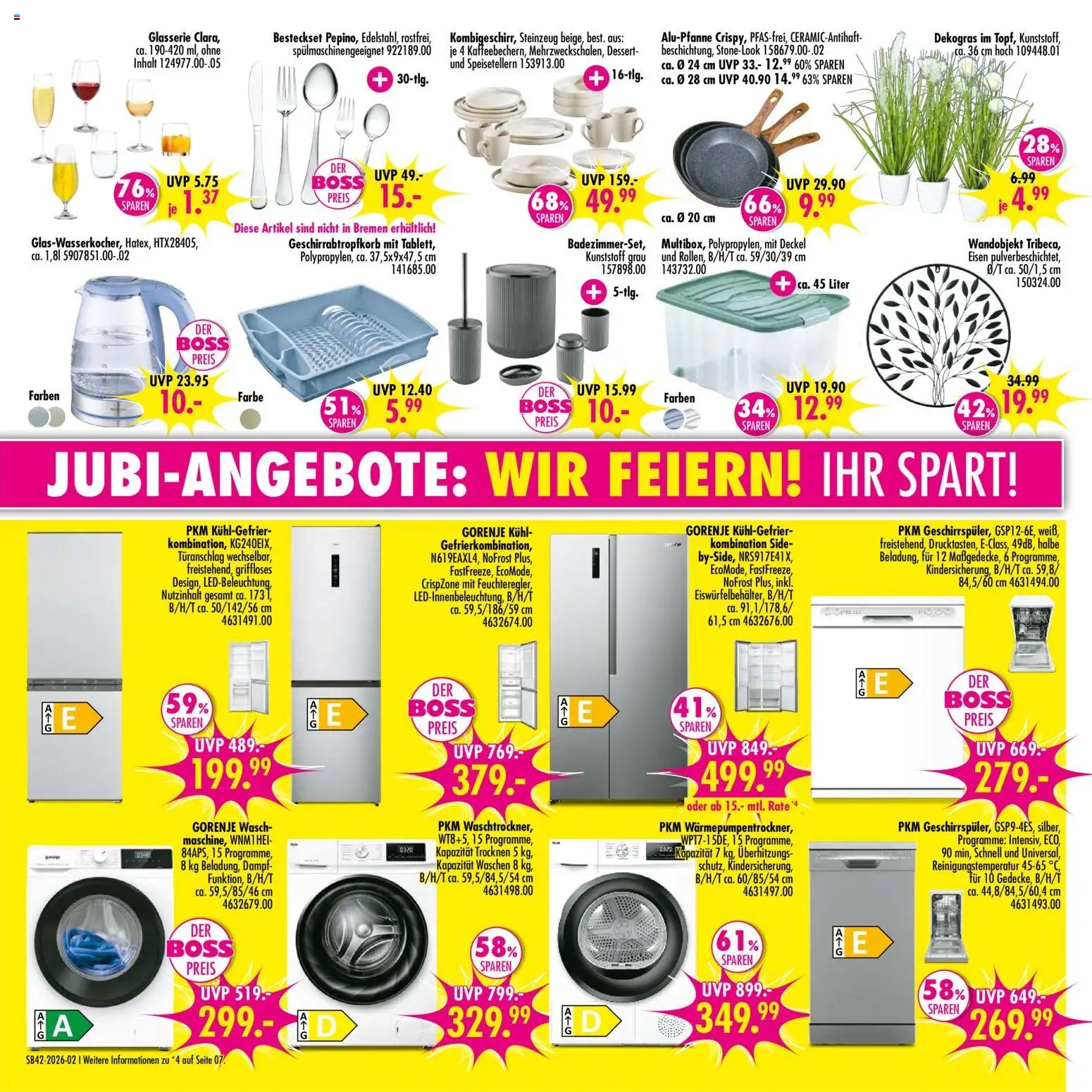 SB Möbel Boss Prospekt