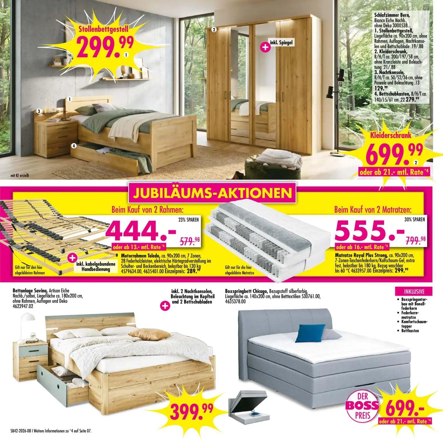 SB Möbel Boss Prospekt