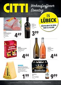 CITTI Markt Sonntags-Angebote in Lübeck