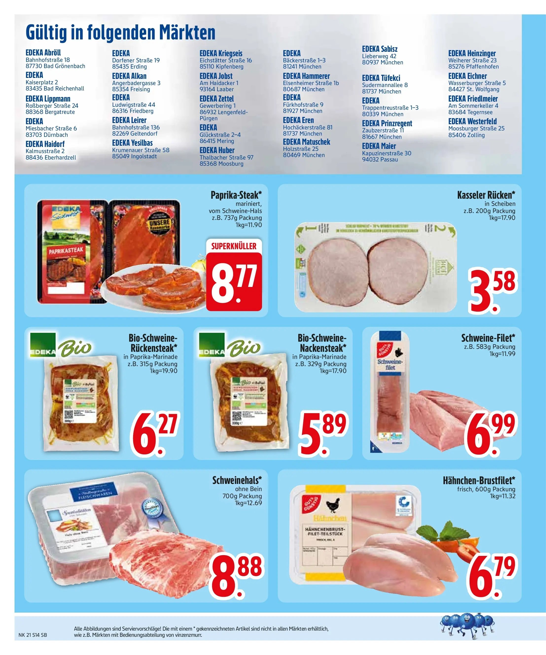 Edeka prospekt Bodenkirchen	