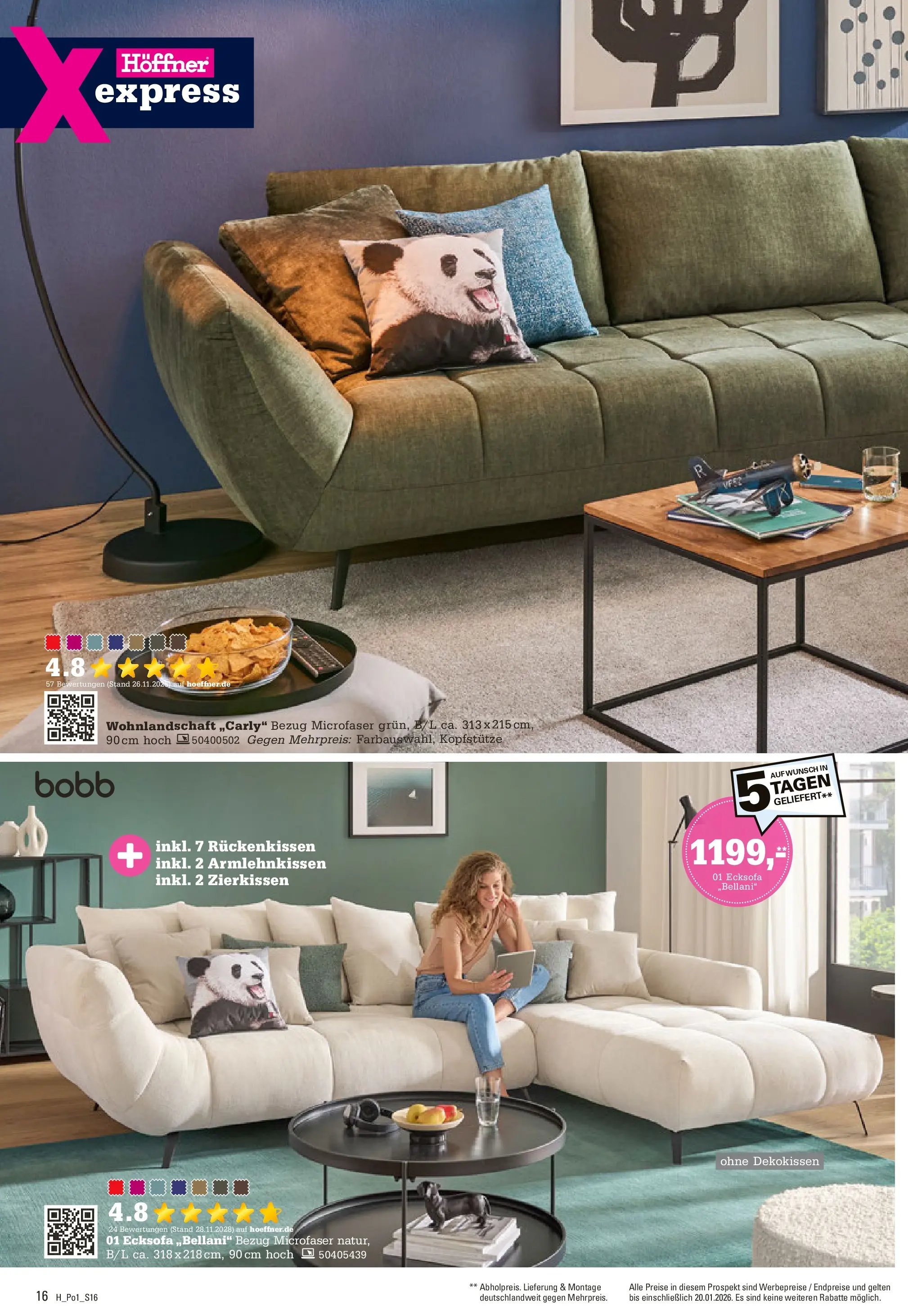 Höffner - Höffner: Möbelangebote