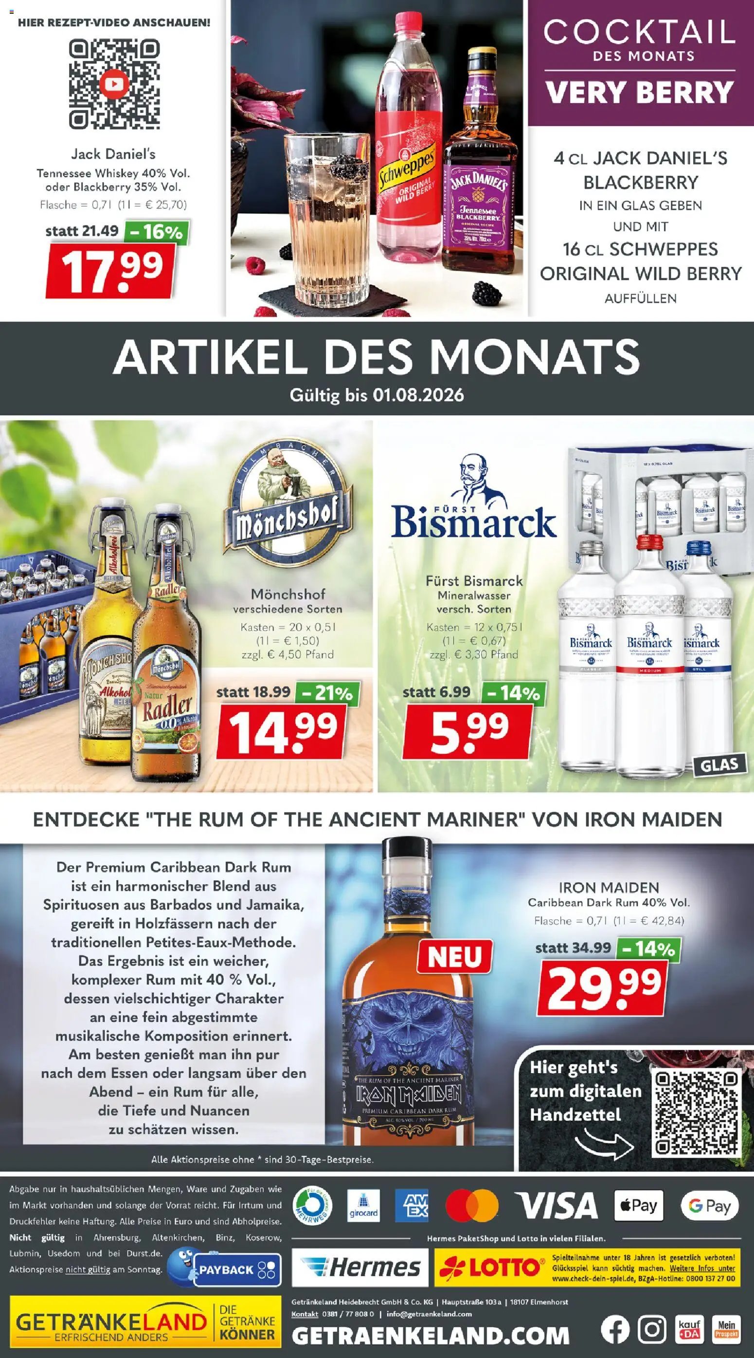 Getränkeland Prospekt