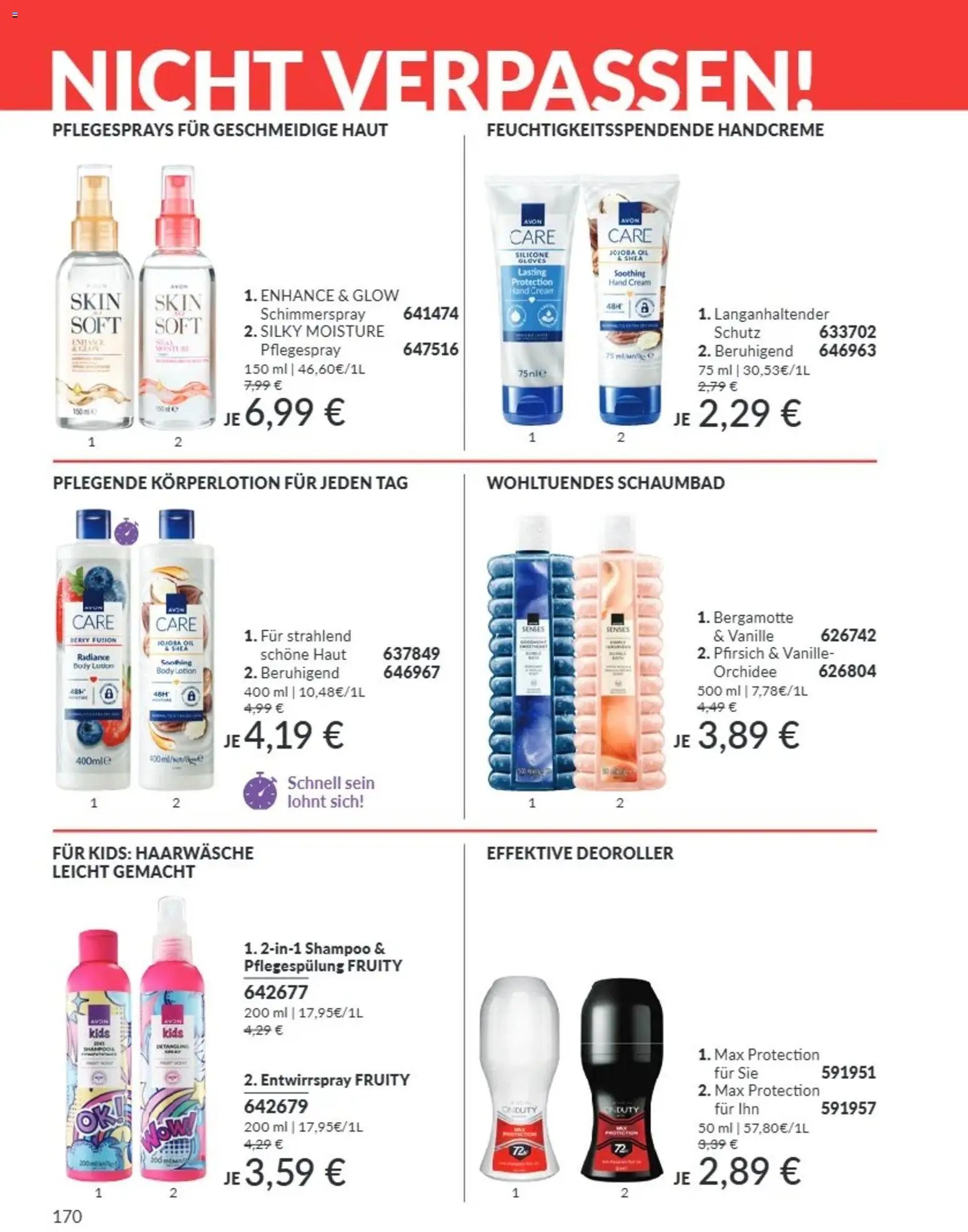 AVON Katalog August 2026