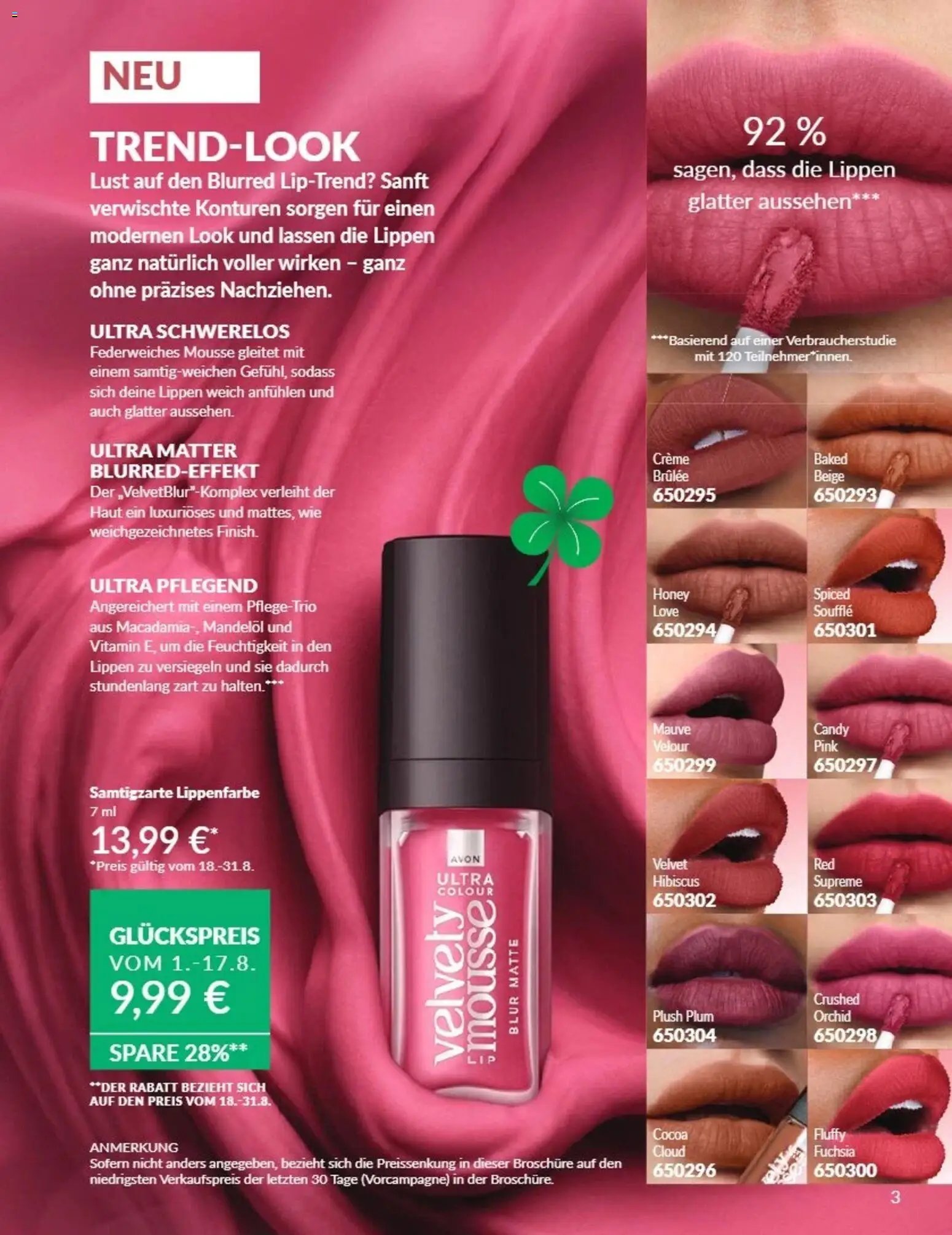 AVON Katalog August 2026