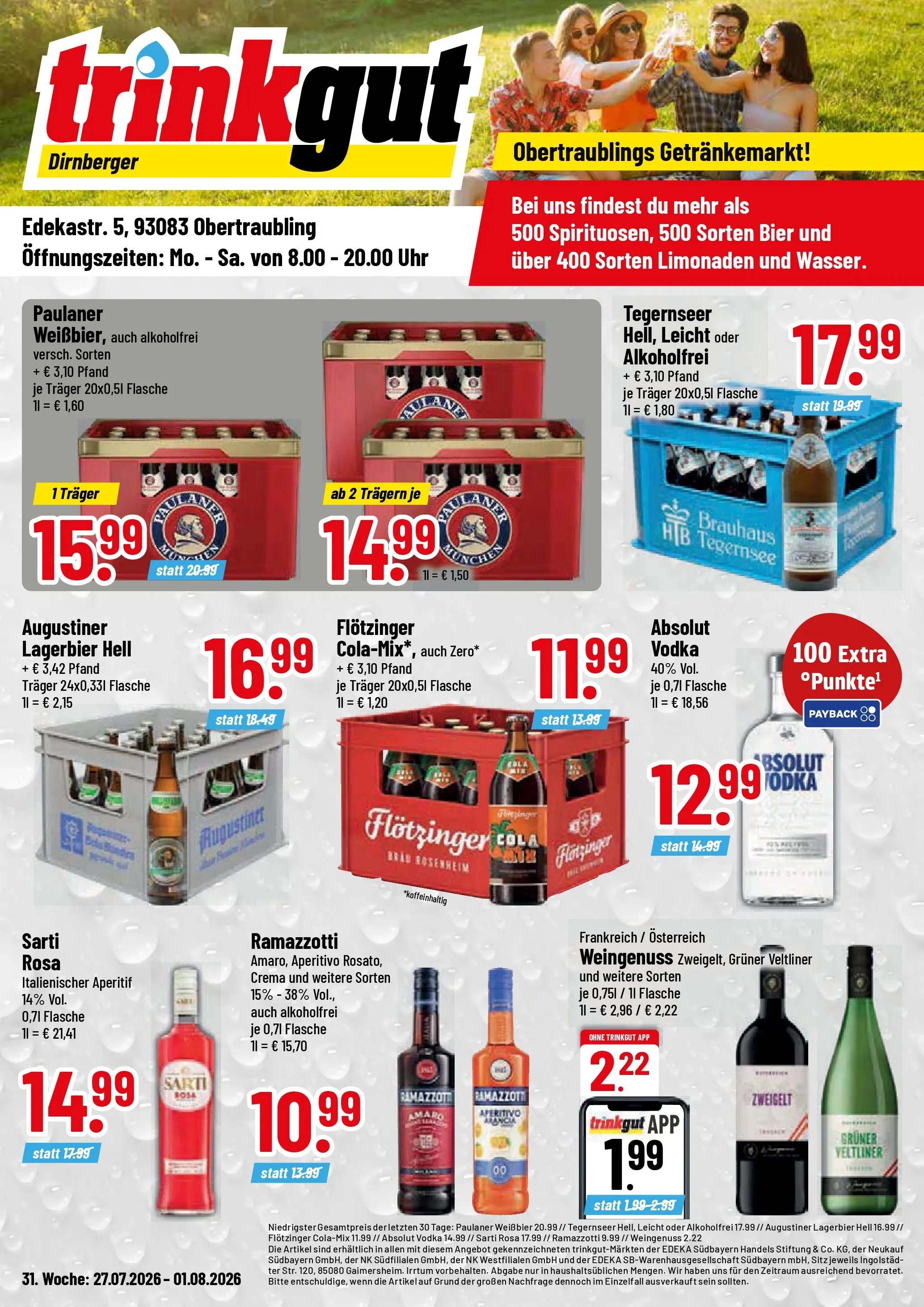 Trinkgut Prospekt Obertraubling