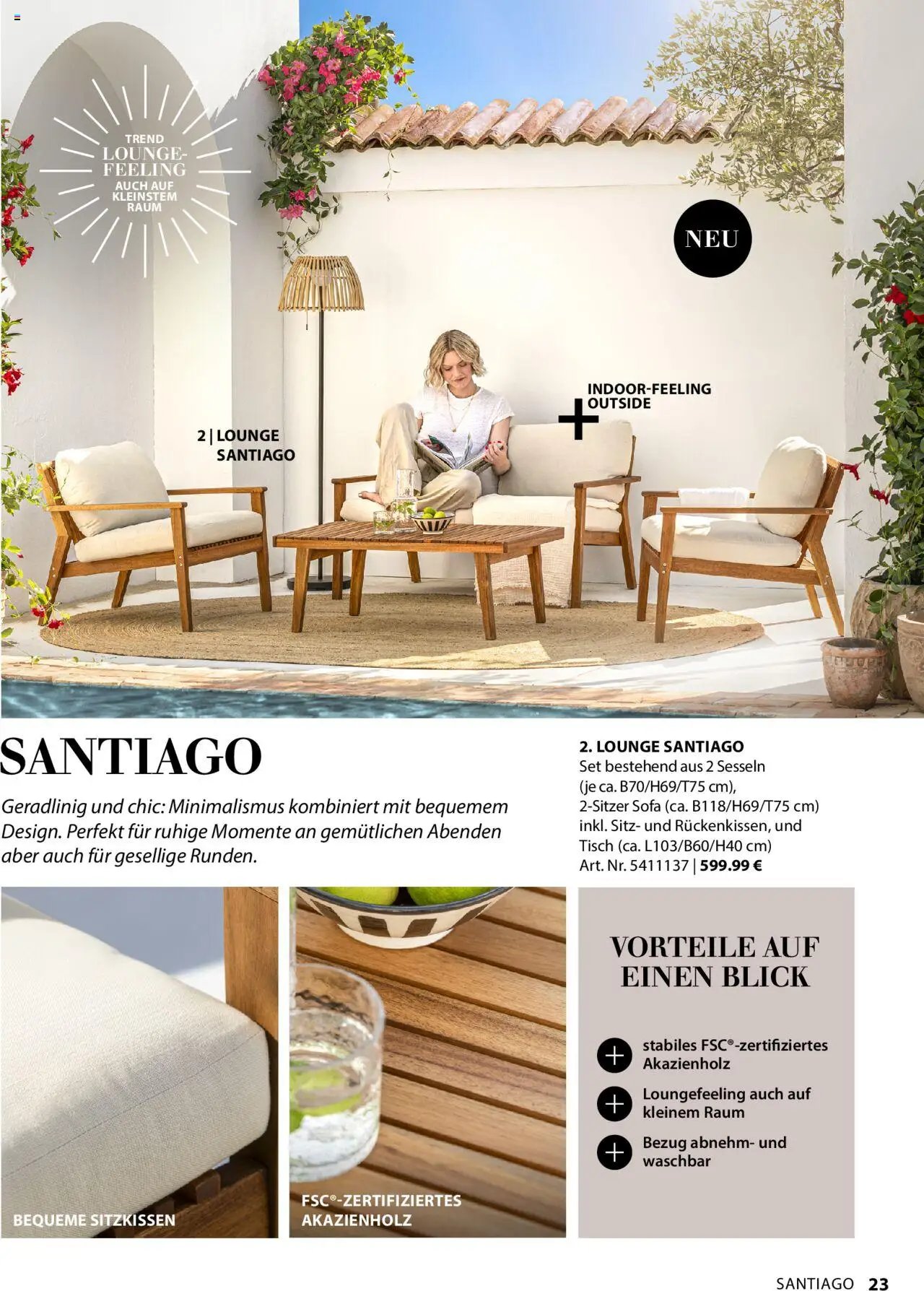 Dehner  Gartenmöbel Trends 2025 (2025-01-20 - 2025-12-31)