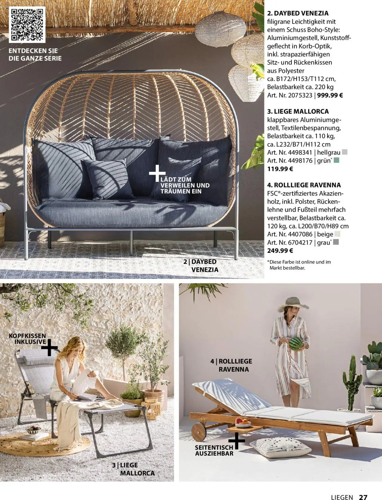 Dehner  Gartenmöbel Trends 2025 (2025-01-20 - 2025-12-31)