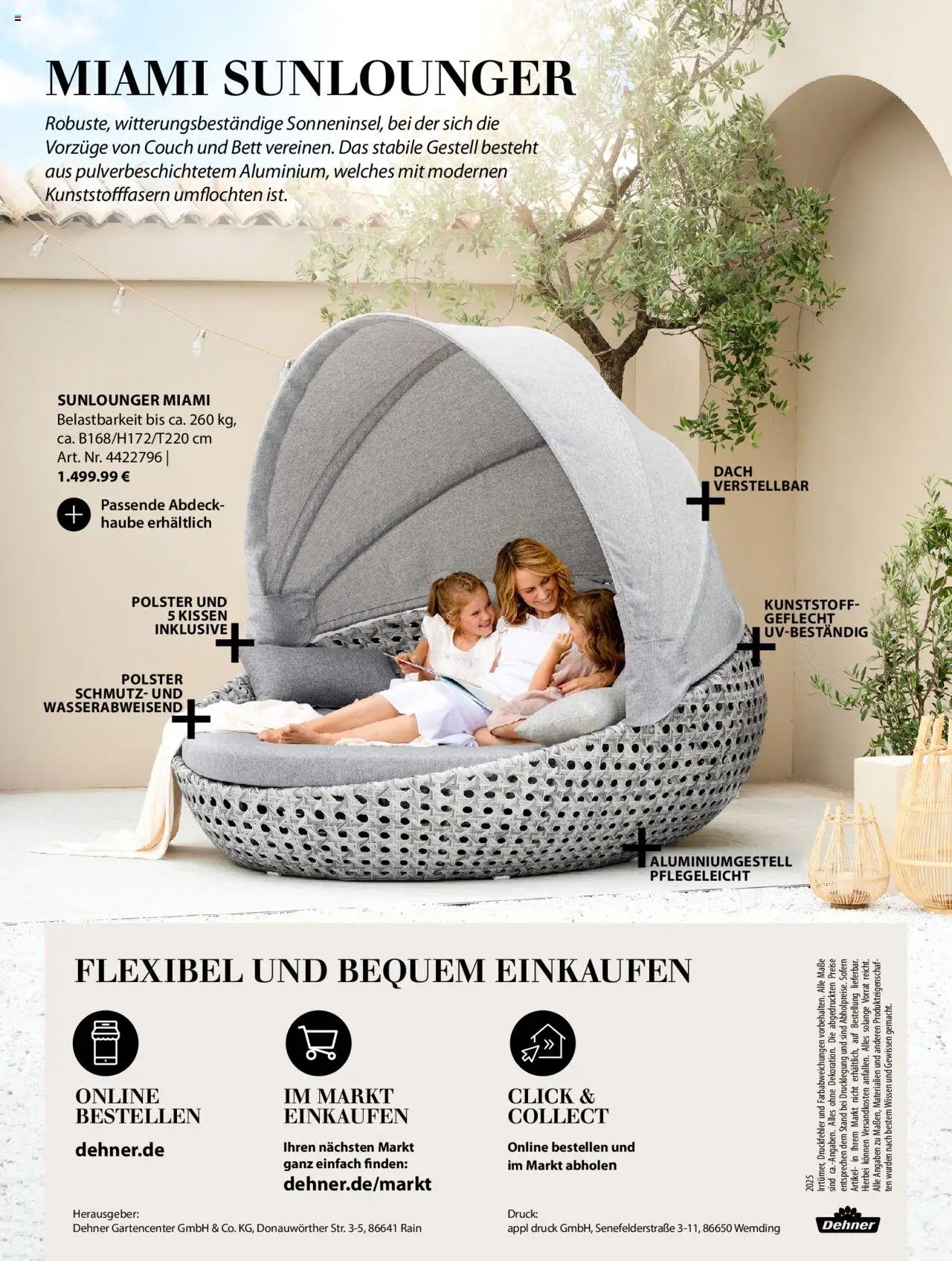 Dehner  Gartenmöbel Trends 2025