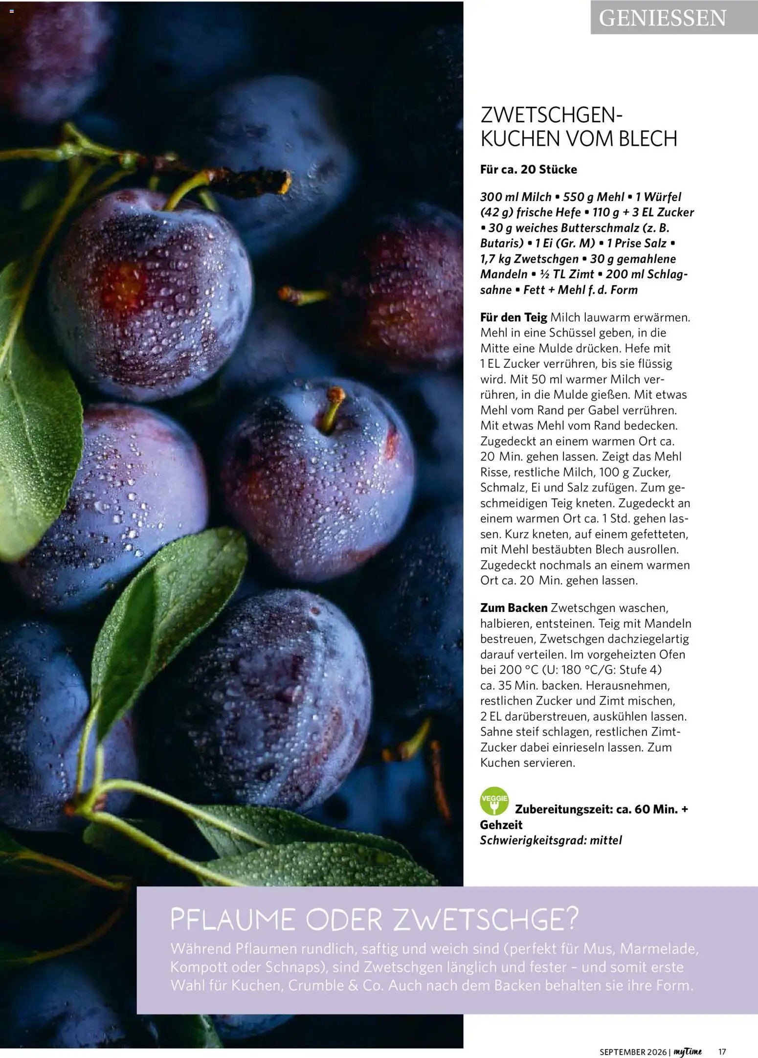 Famila Nordwest myTime September 2026