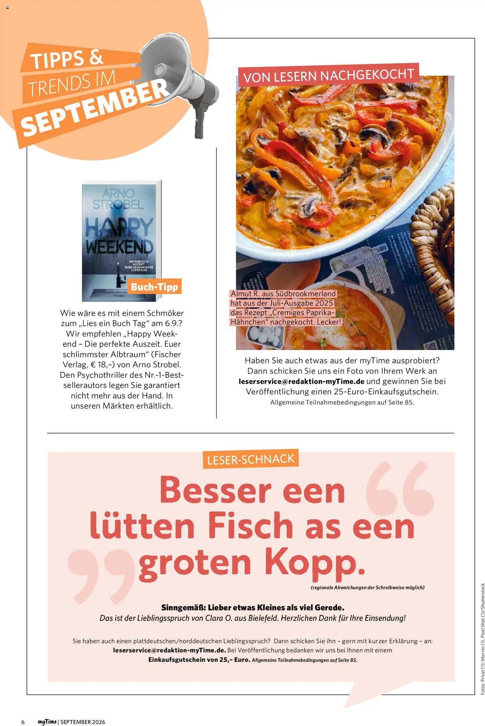 Famila Nordwest myTime September 2026