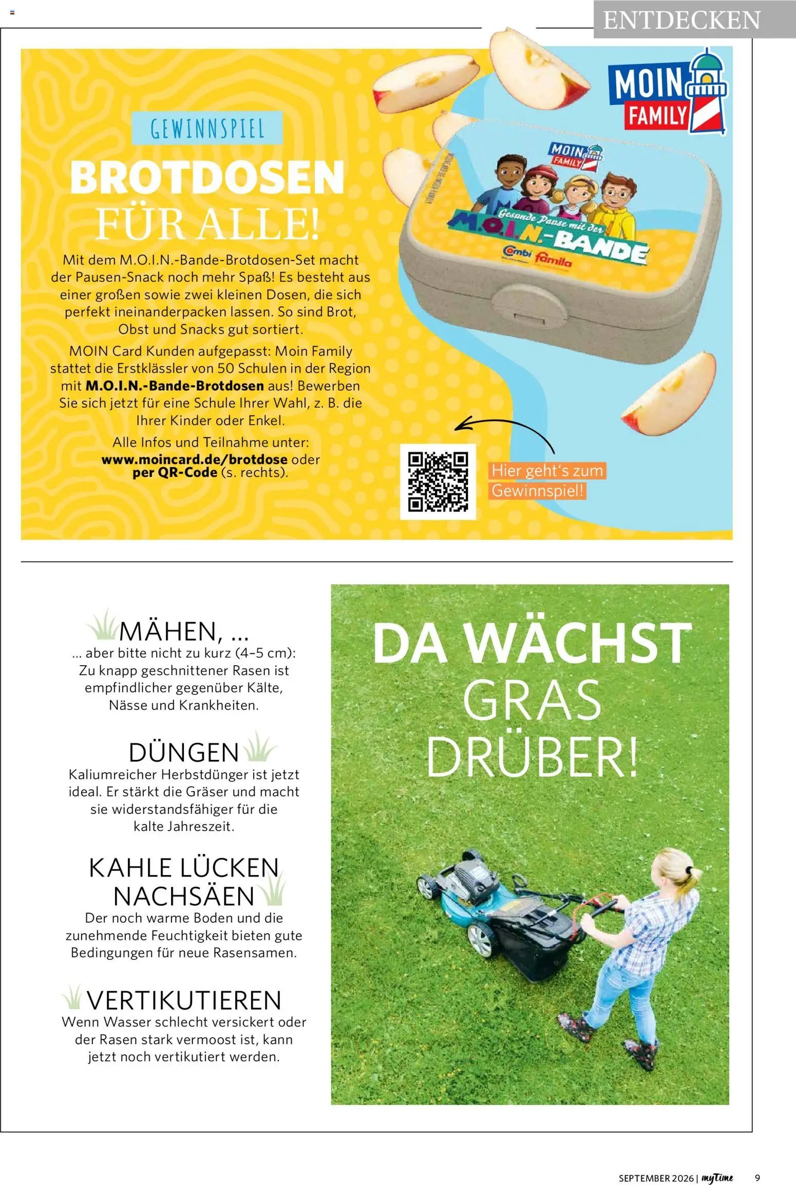Famila Nordwest myTime September 2026
