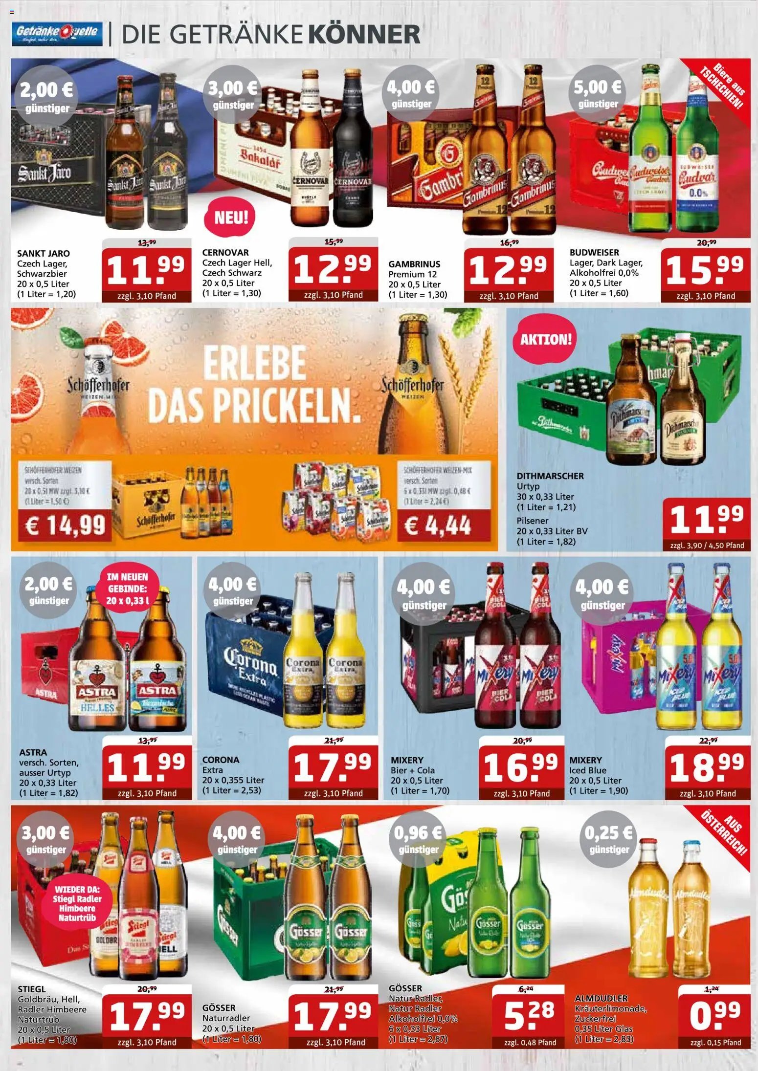 Getränke Quelle Prospekt