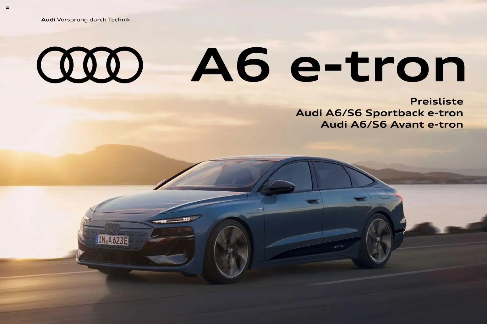 Audi  A6 e-tron