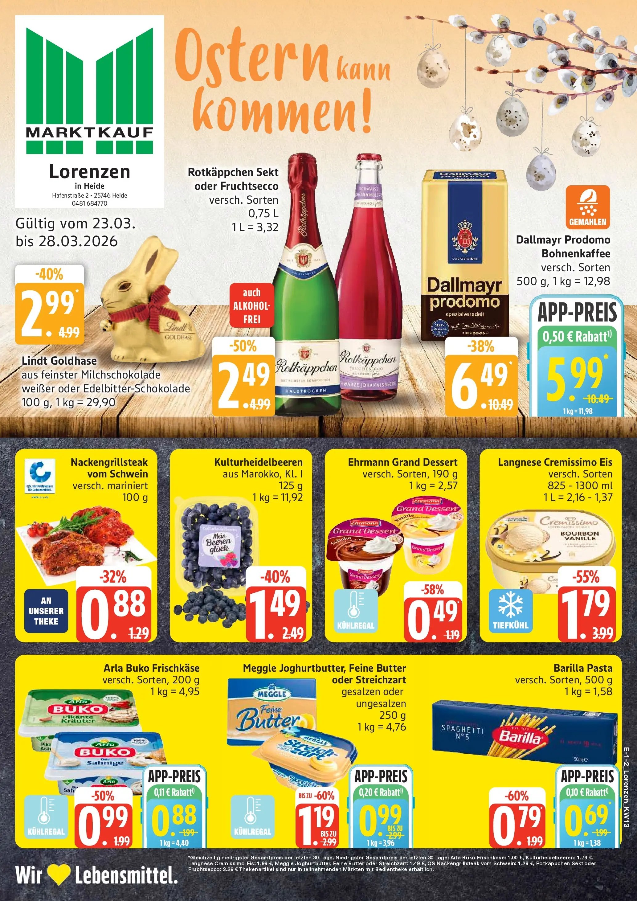 Marktkauf Prospekt Heide	