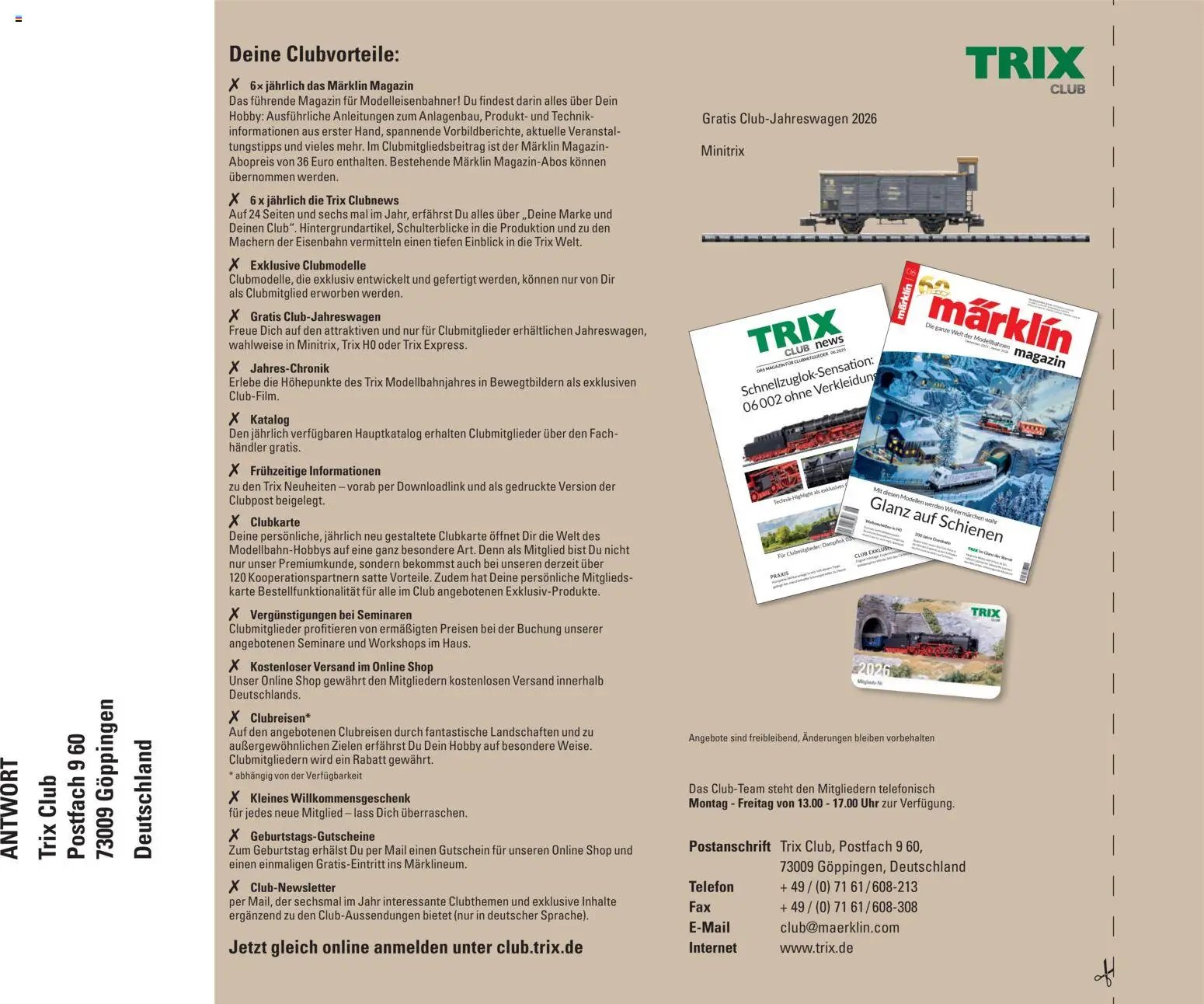 Conrad Trix Katalog