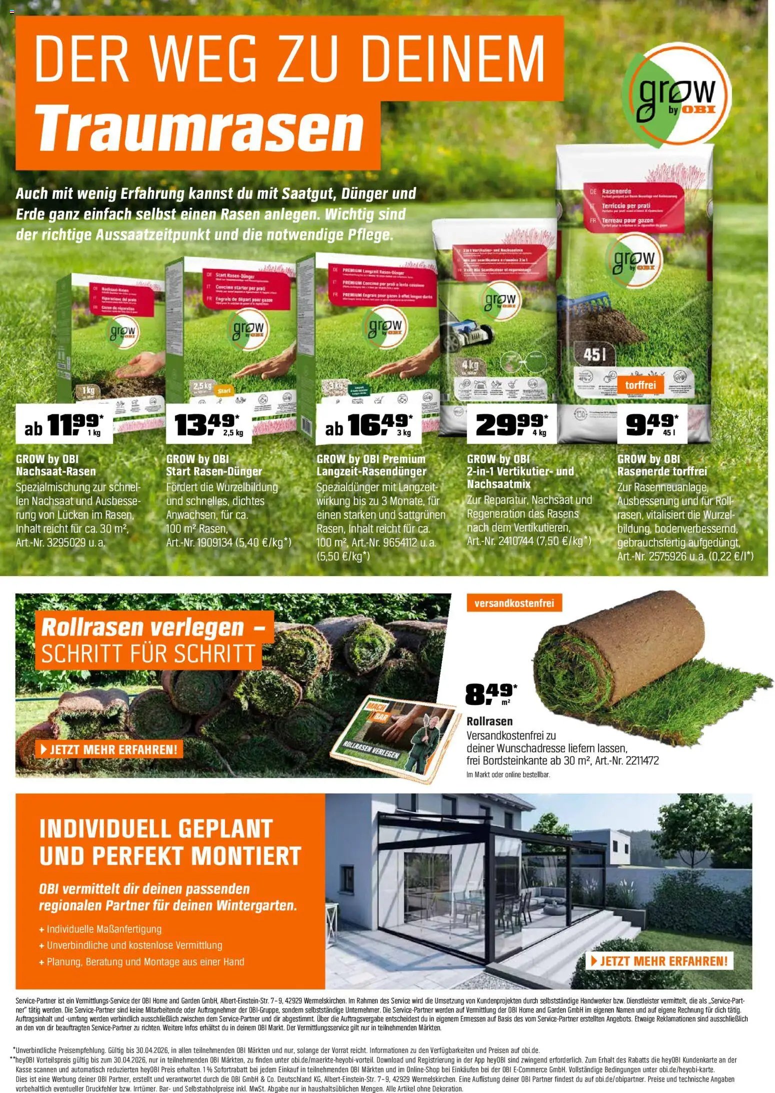 Obi Prospekt 	 (2026-04-01 - 2026-04-30)