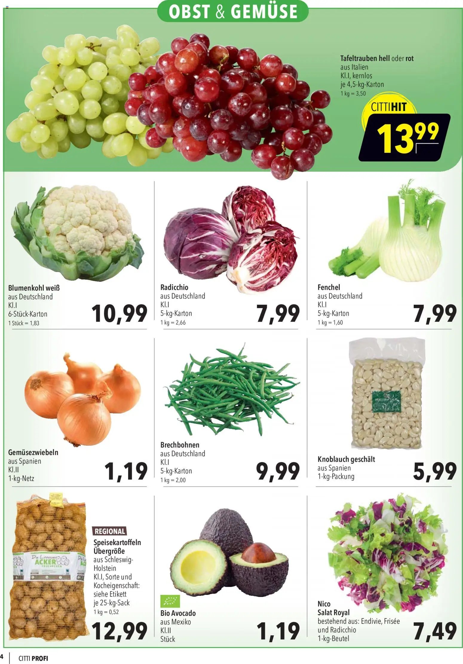 CITTI Markt Aktuelle Angebote für Profis