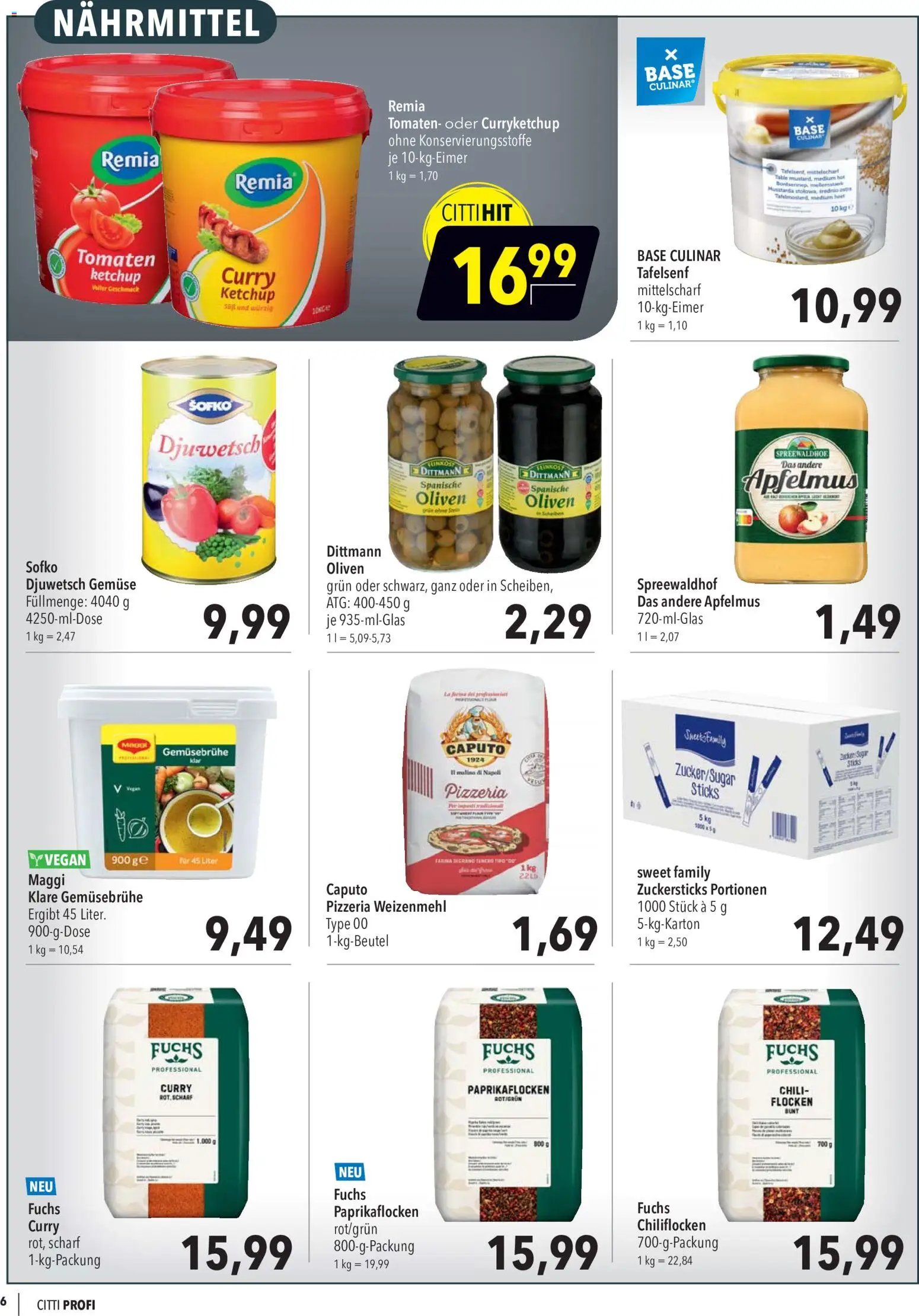 CITTI Markt Aktuelle Angebote für Profis