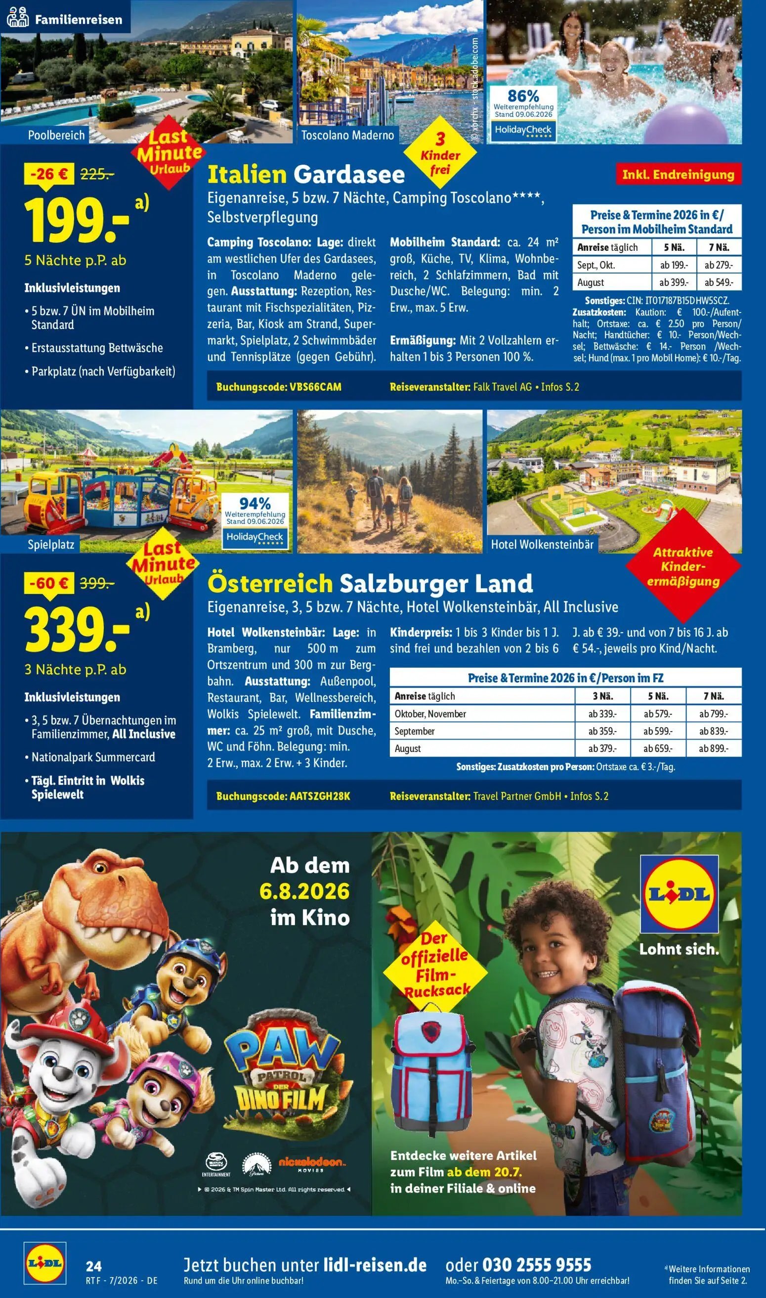 Lidl Reisen Prospekt