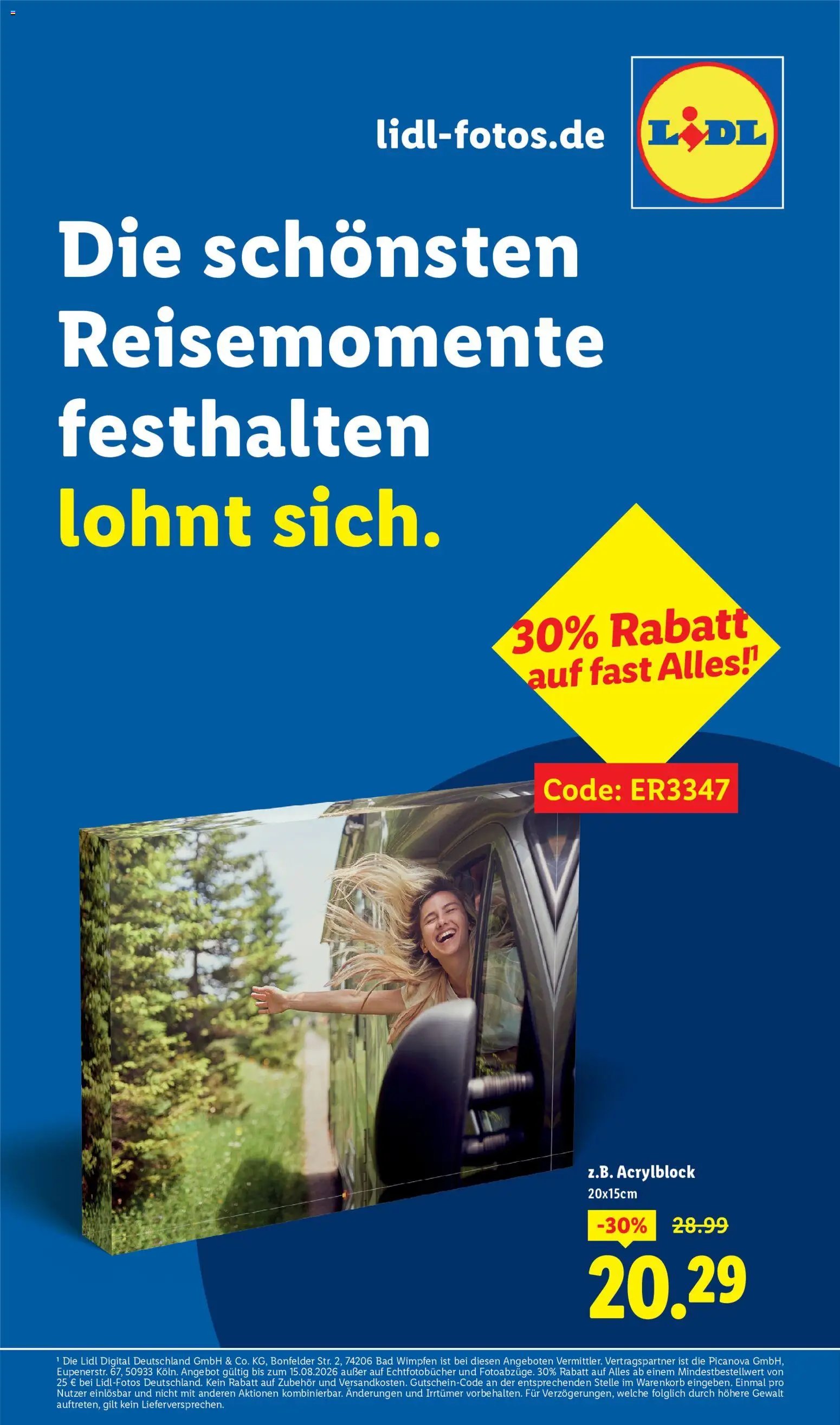 Lidl Reisen Prospekt