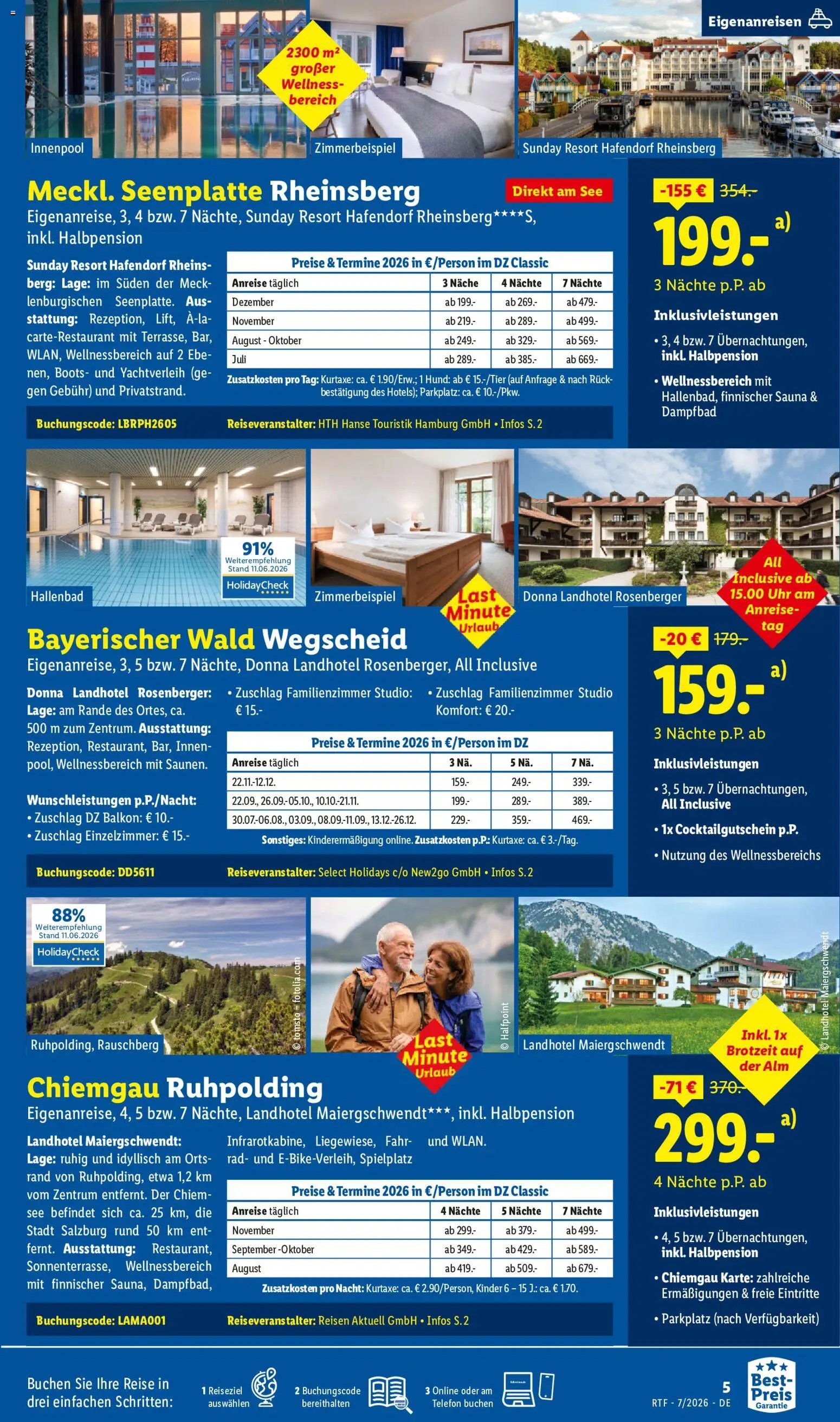 Lidl Reisen Prospekt