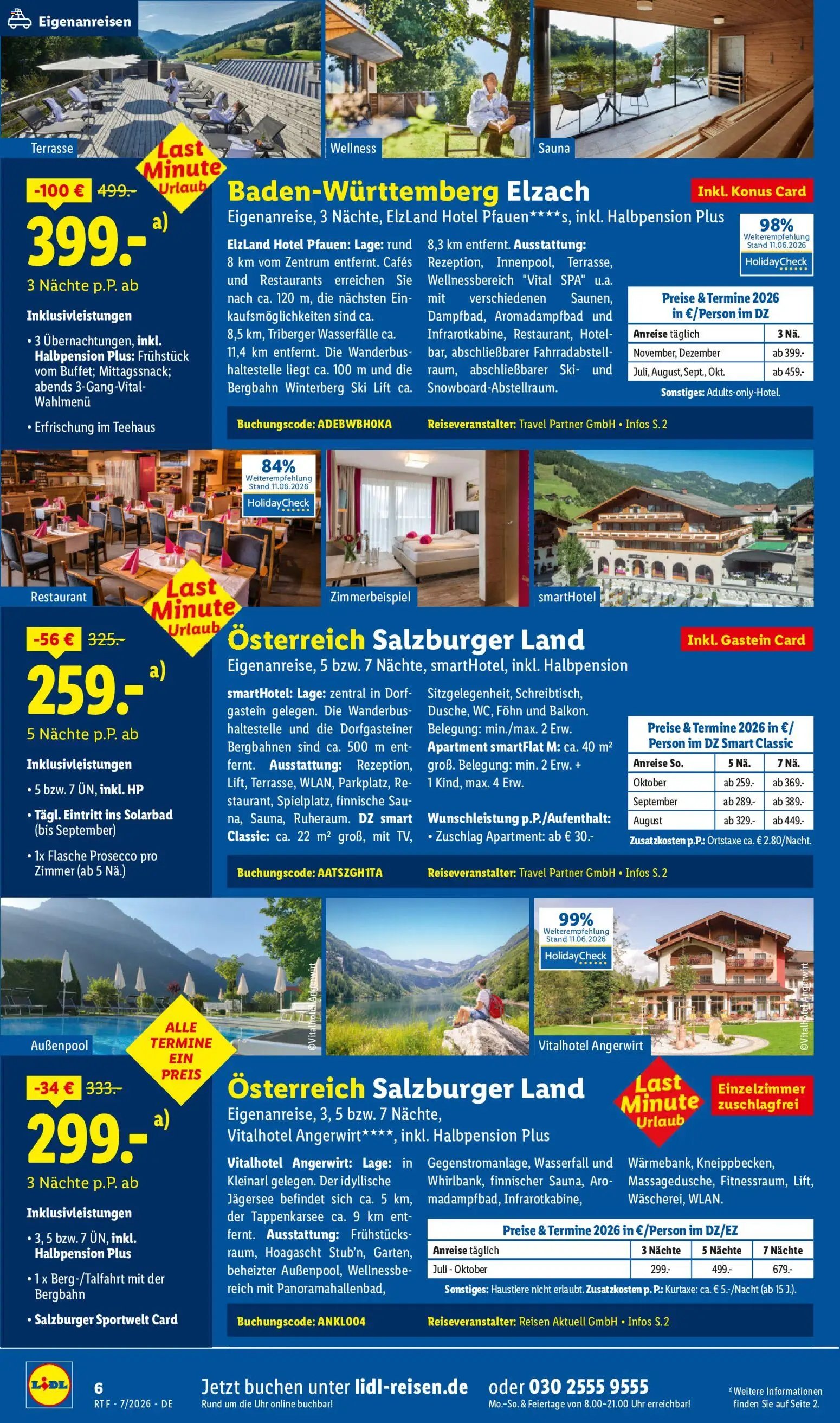 Lidl Reisen Prospekt